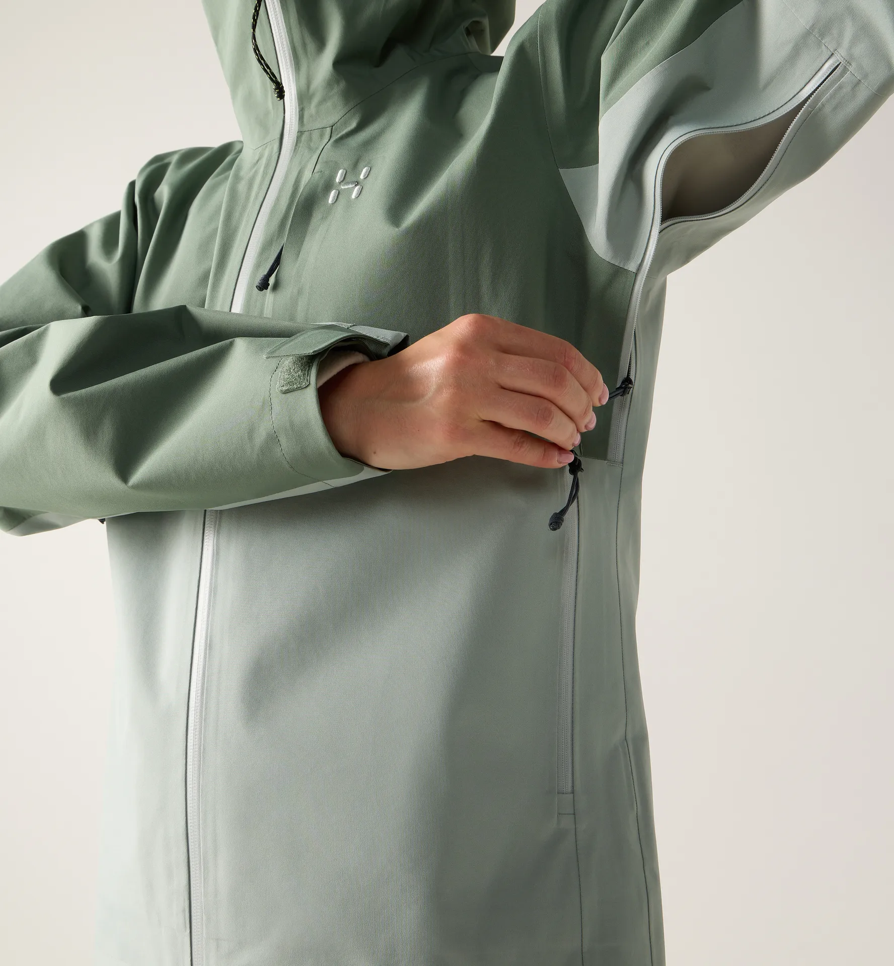 Front Proof II Jacket Women Chlorophyll Green/Dew Green