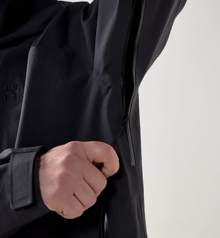 Front Proof II Jacket Men True Black Front Proof II Jacket Men True Black