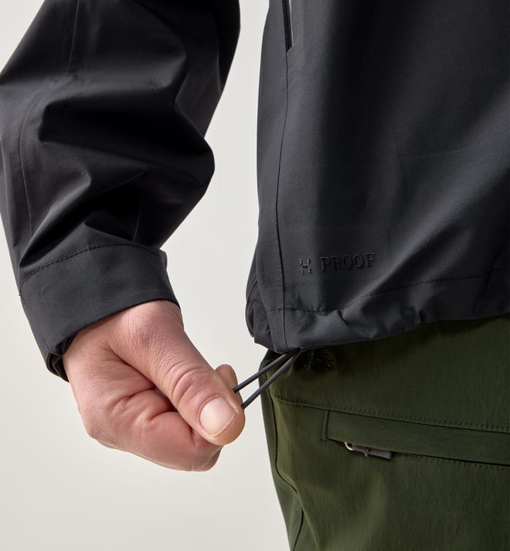 Front Proof II Jacket Men True Black Front Proof II Jacket Men True Black