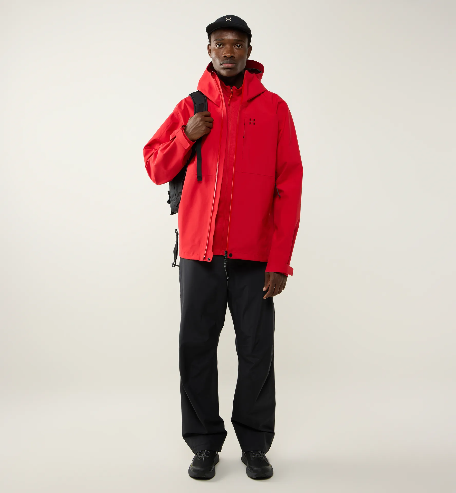 Front Proof II Jacket Men Bright Red