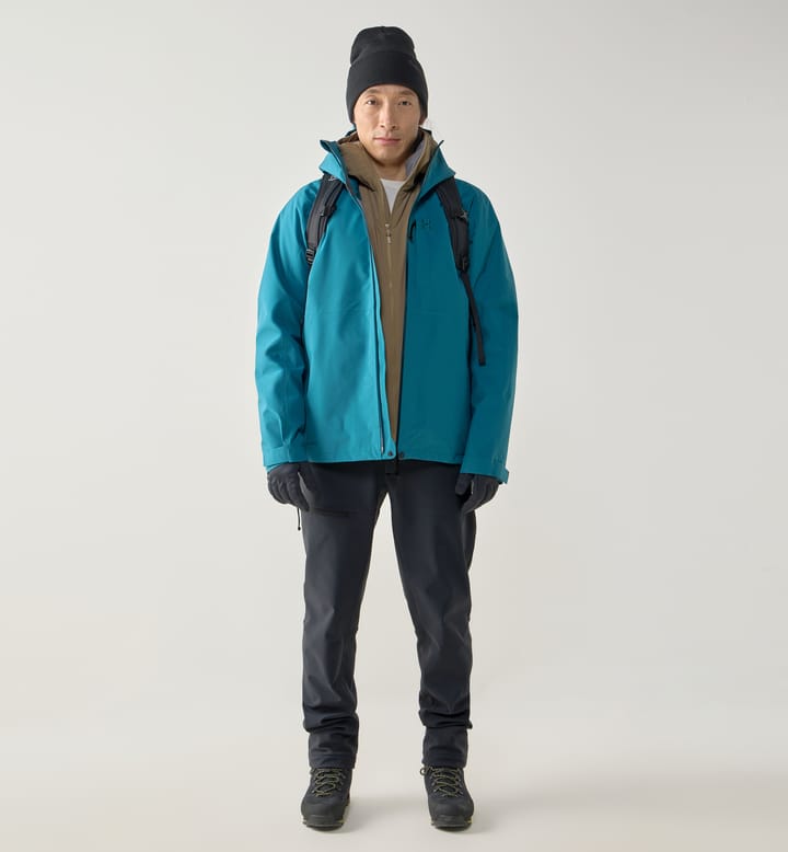Front Proof II Jacket Men Deep Teal Front Proof II Jacket Men Deep Teal