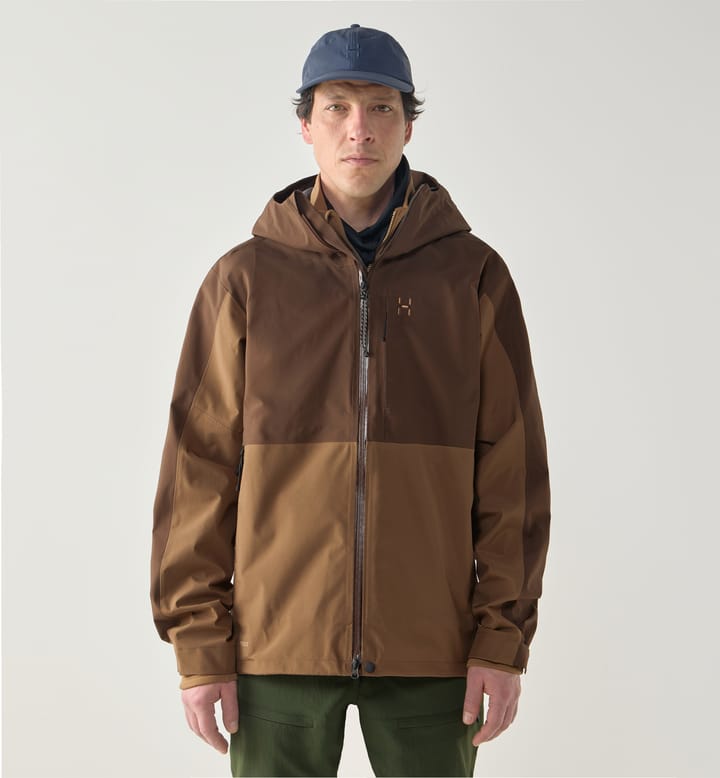 Front Proof II Jacket Men Woodland Brown/Teak Brown
