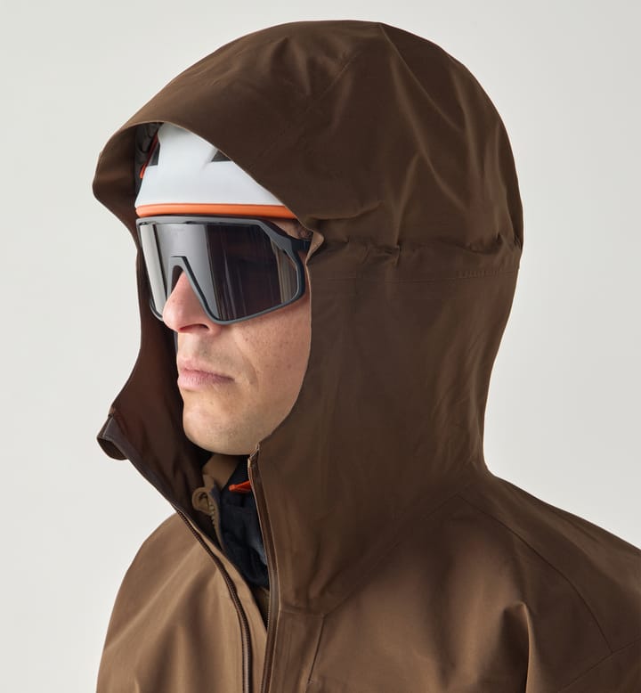 Front Proof II Jacket Men Woodland Brown/Teak Brown Front Proof II Jacket Men Woodland Brown/Teak Brown