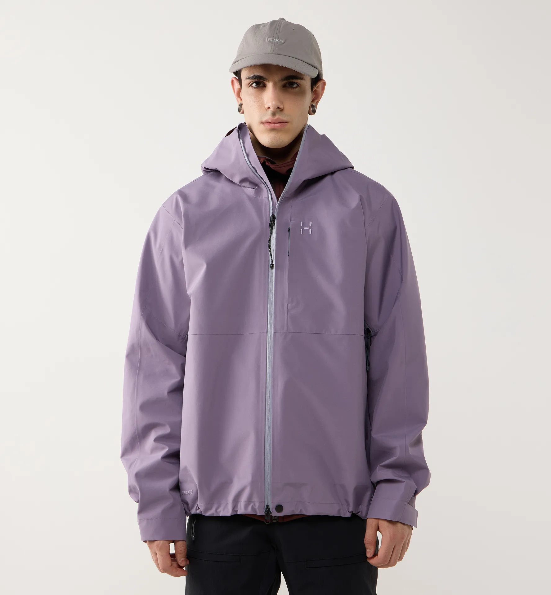 Haglöfs Front Proof II Jacket Men Purple Fog - Herren - M