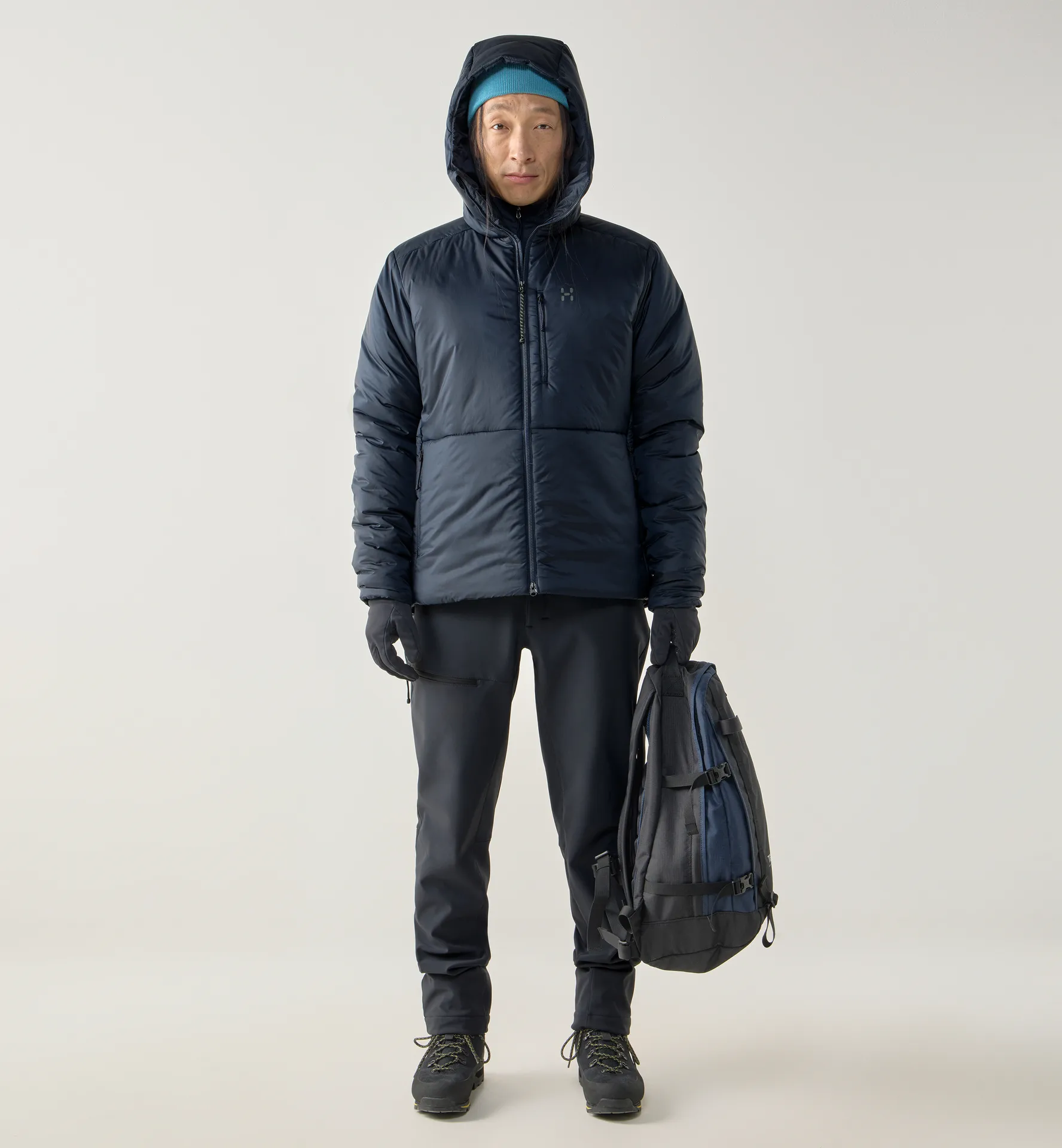 Breeze Mimic Hood Men Tarn Blue