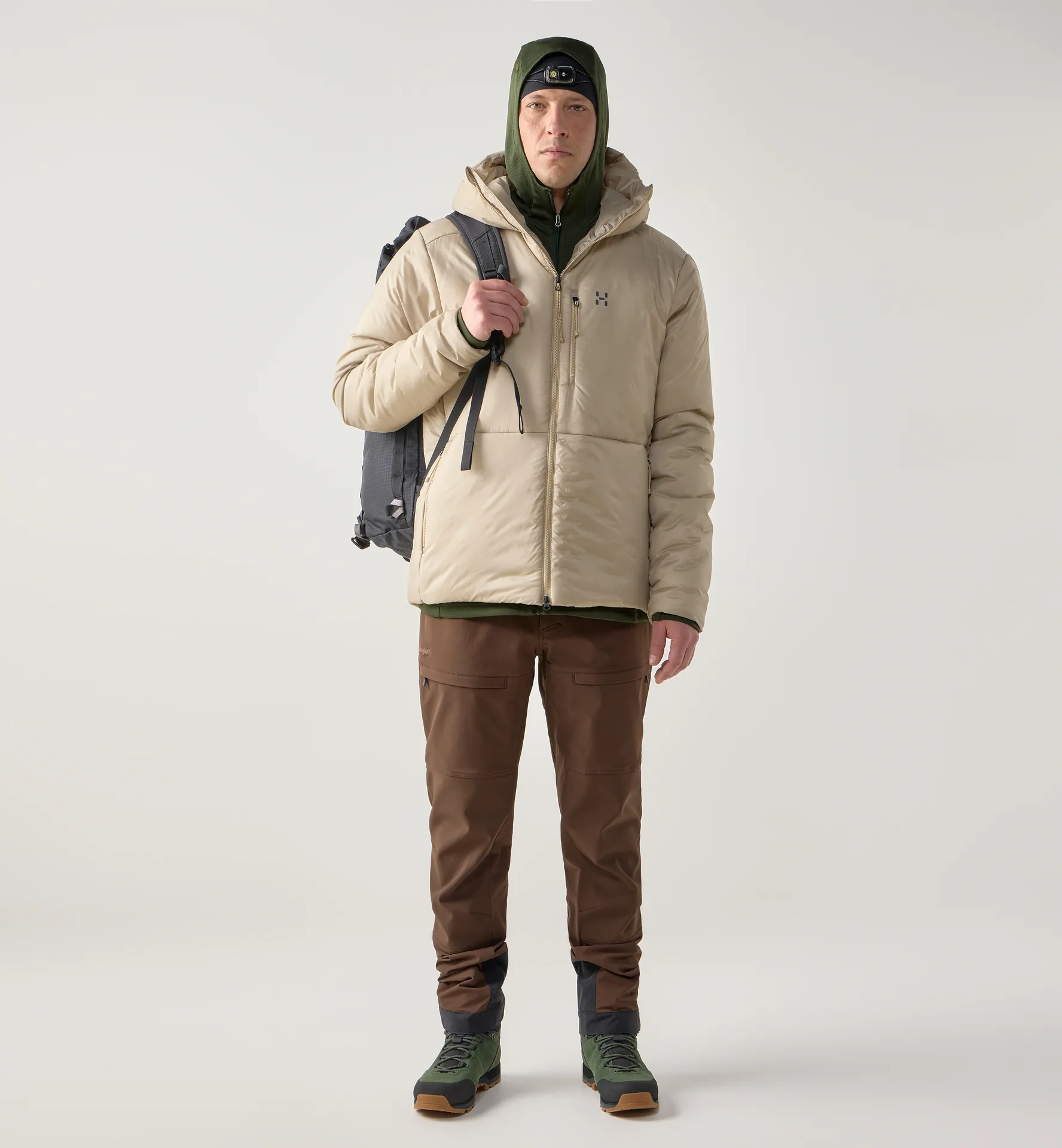 Breeze Mimic Hood Men Chalk Beige