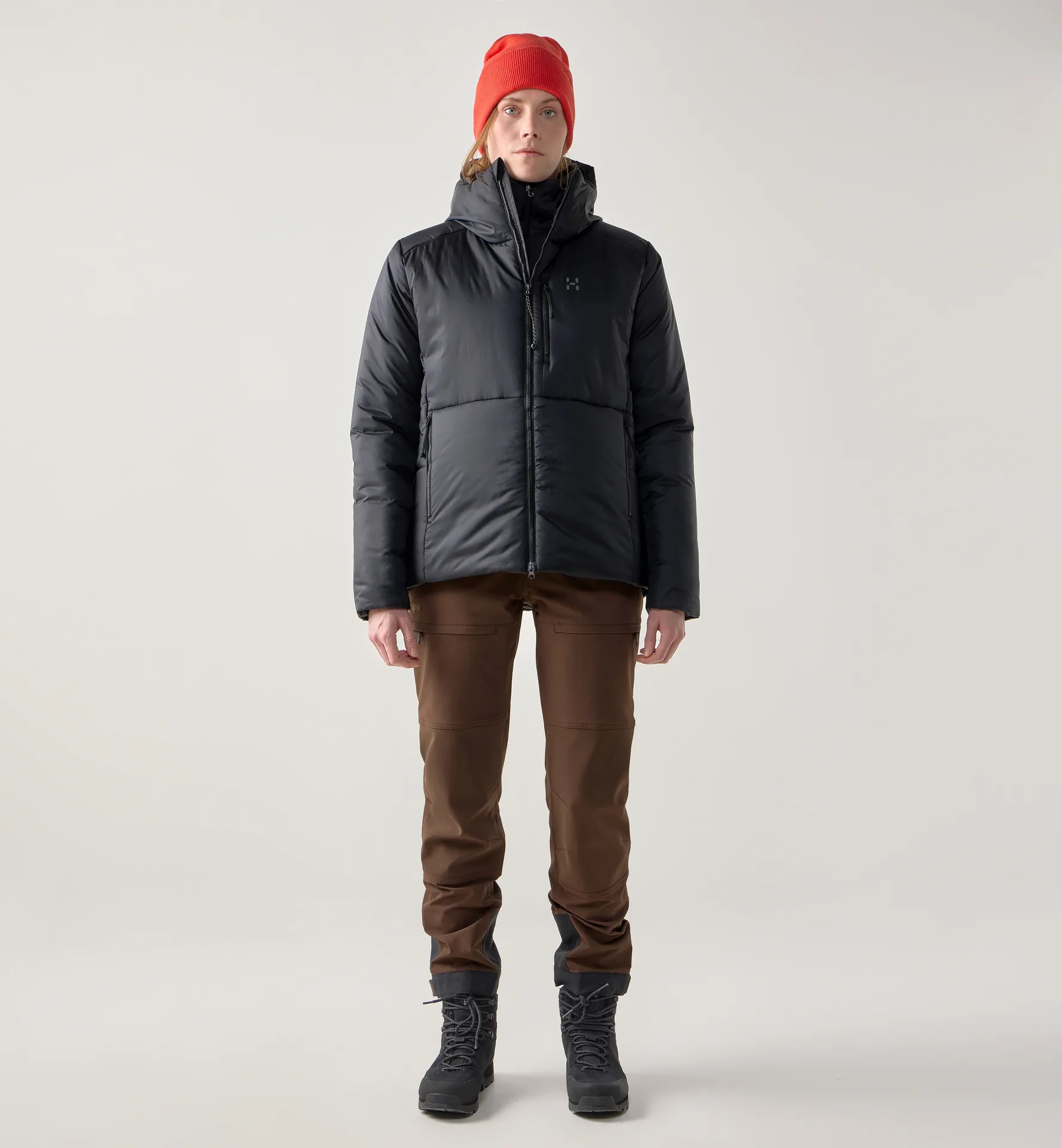 Breeze Mimic Hood Women True Black