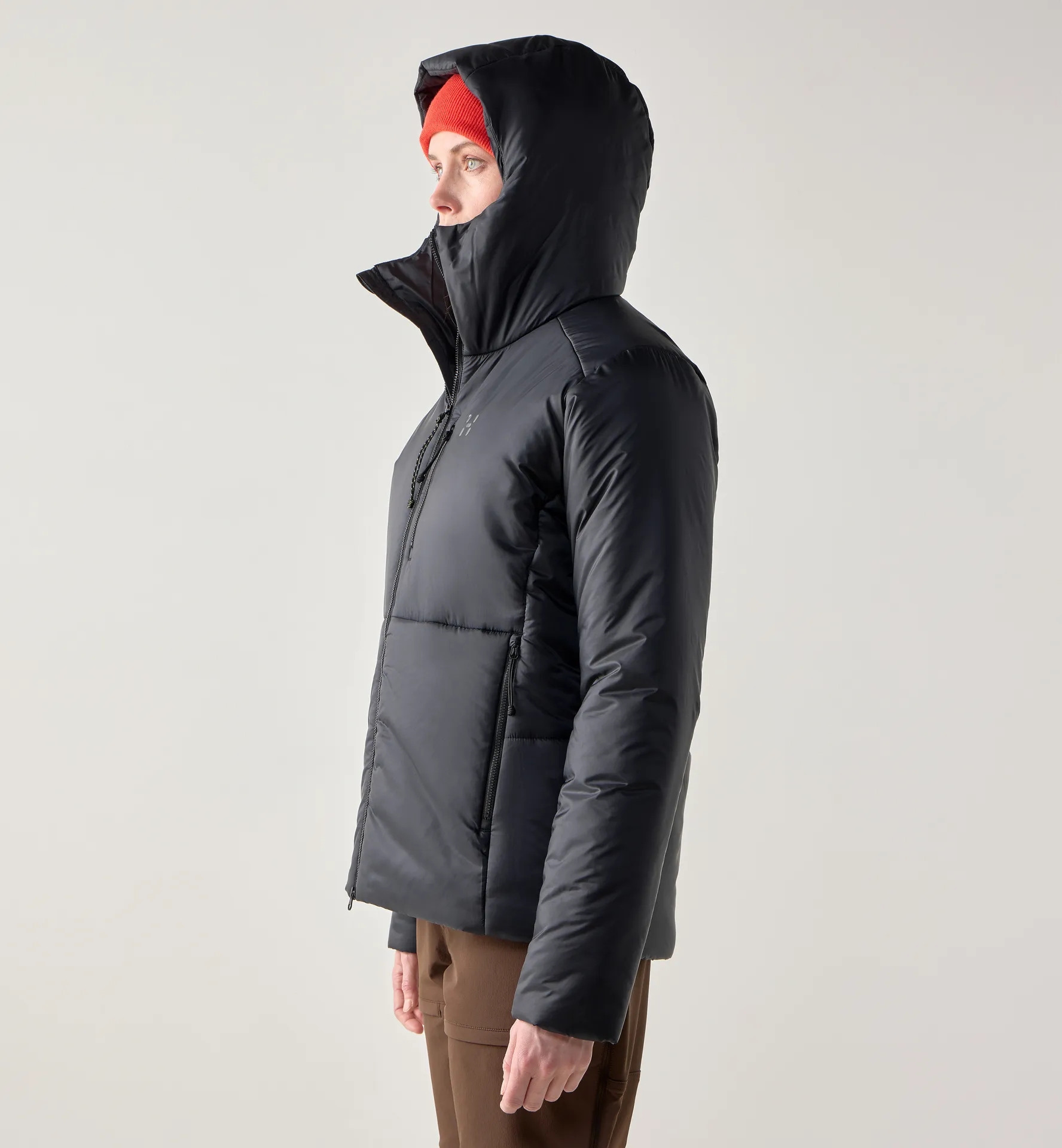 Breeze Mimic Hood Women True Black