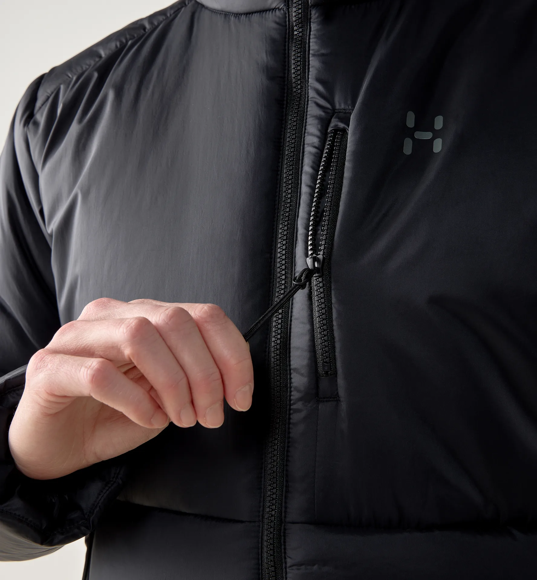 Breeze Mimic Hood Women True Black