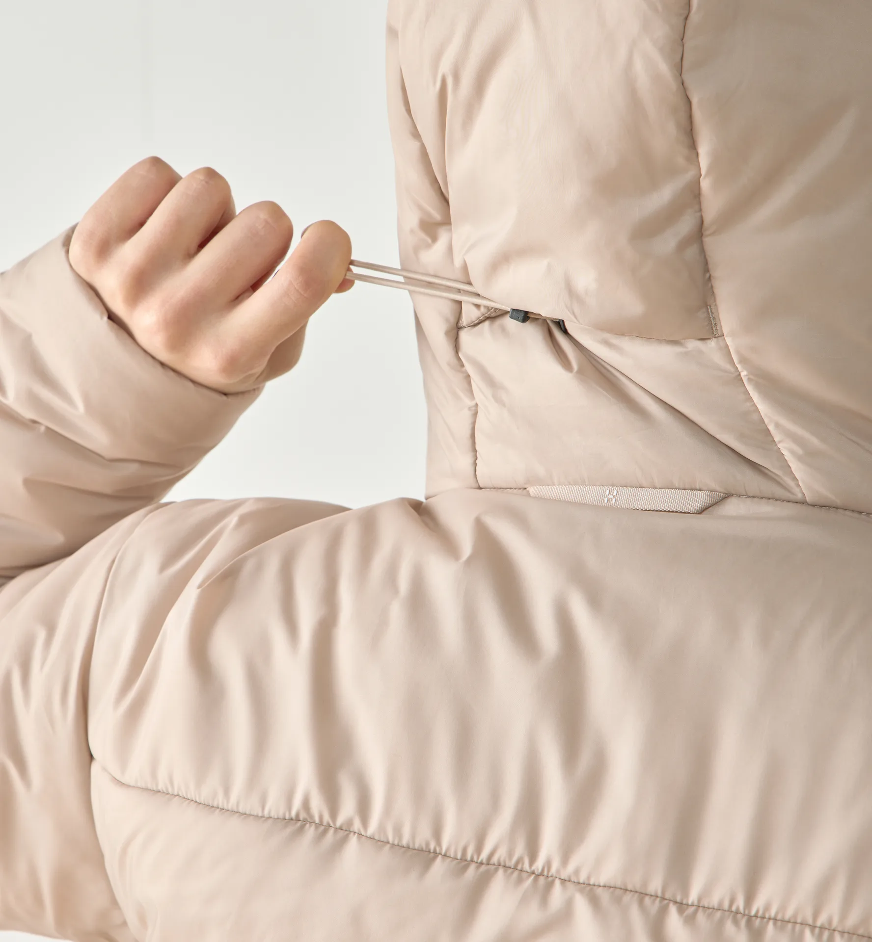 Breeze Mimic Hood Women Chalk Beige