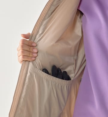 Breeze Mimic Hood Women Chalk Beige