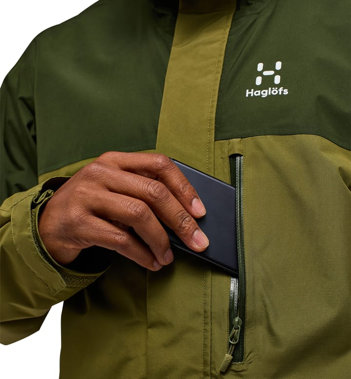 Lark GTX Jacket Men Olive Green/Seaweed Green Lark GTX Jacket Men Olive Green/Seaweed Green