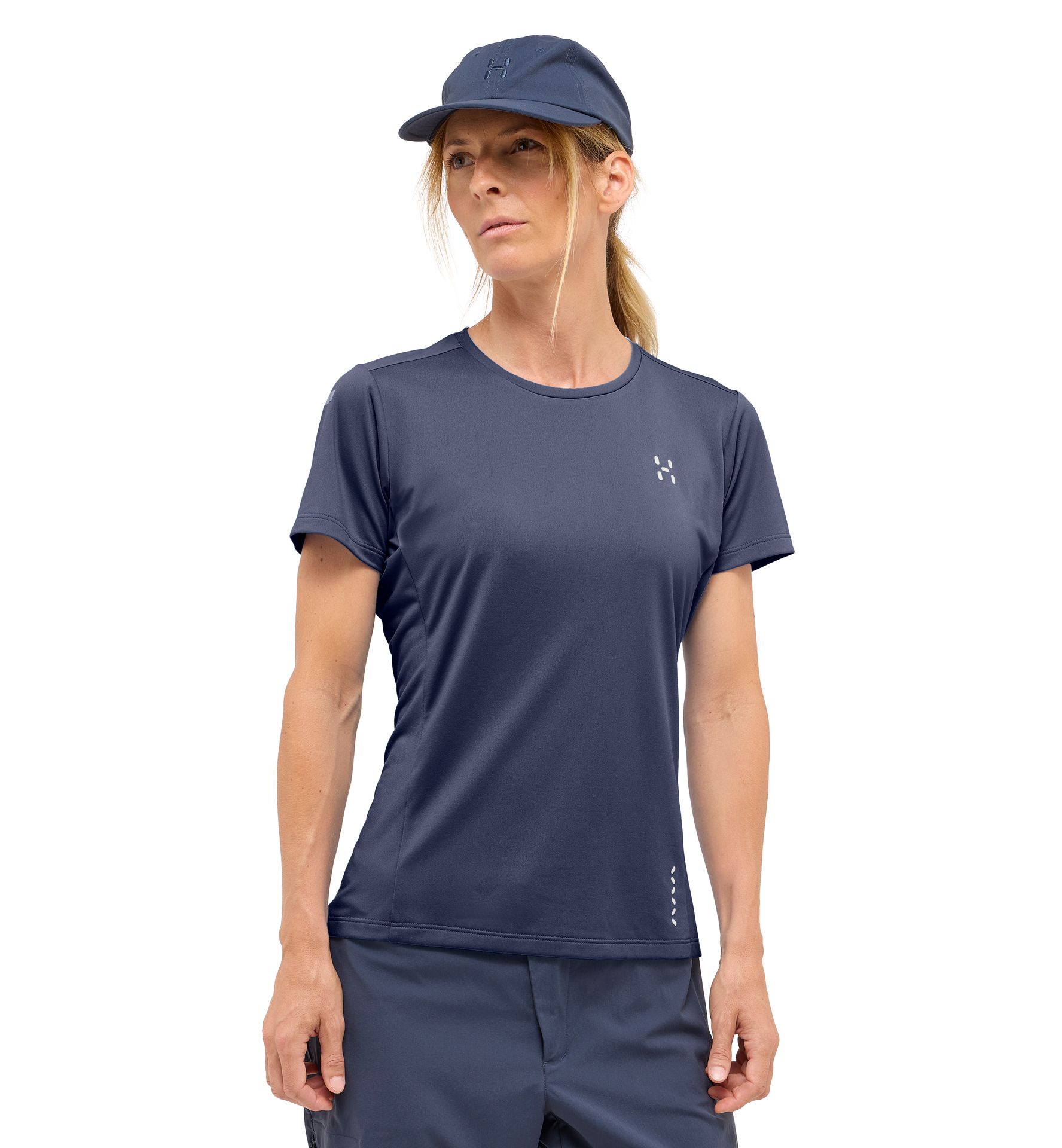L.I.M Tech Tee Women Tarn Blue