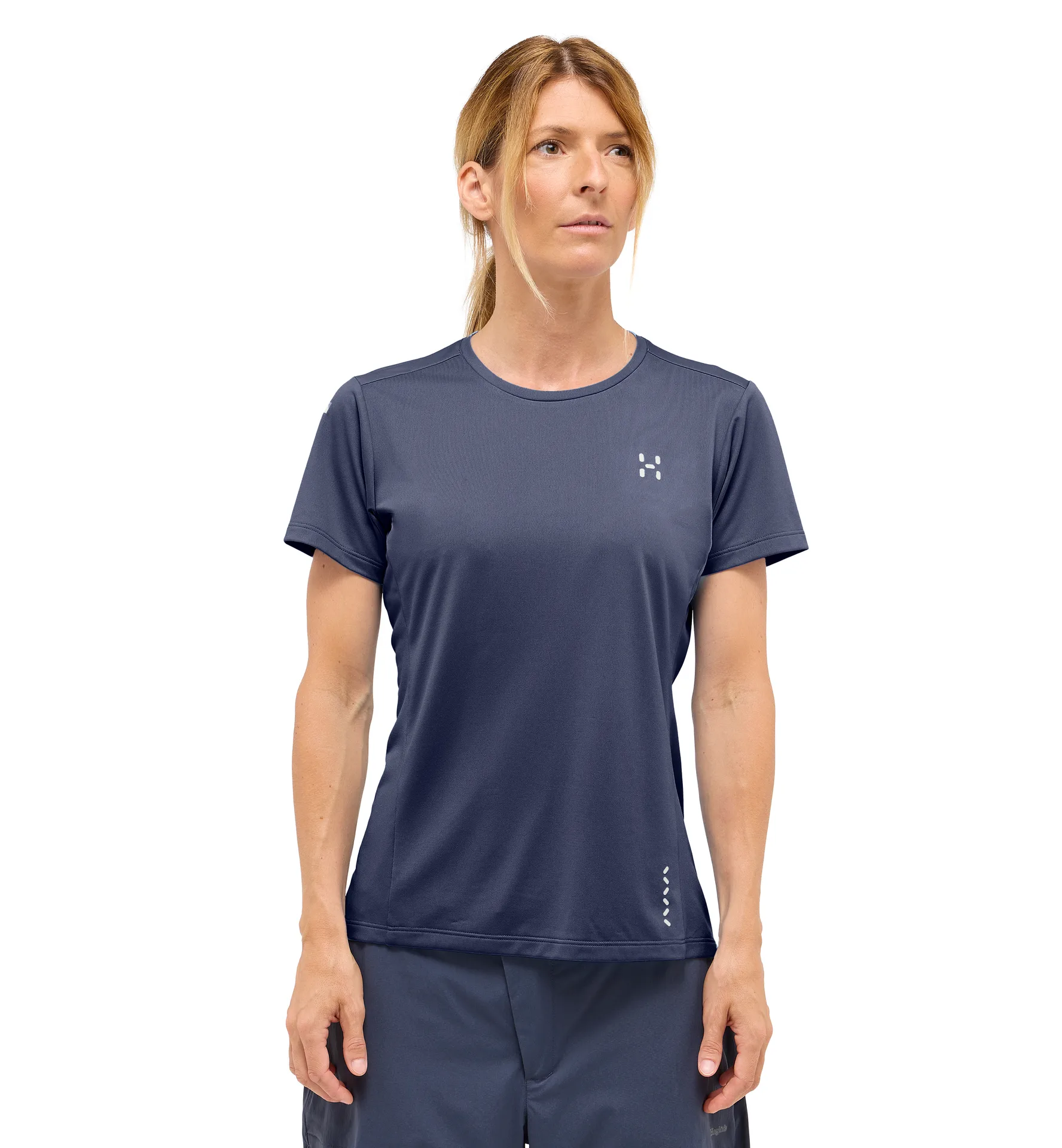 L.I.M Tech Tee Women Tarn Blue