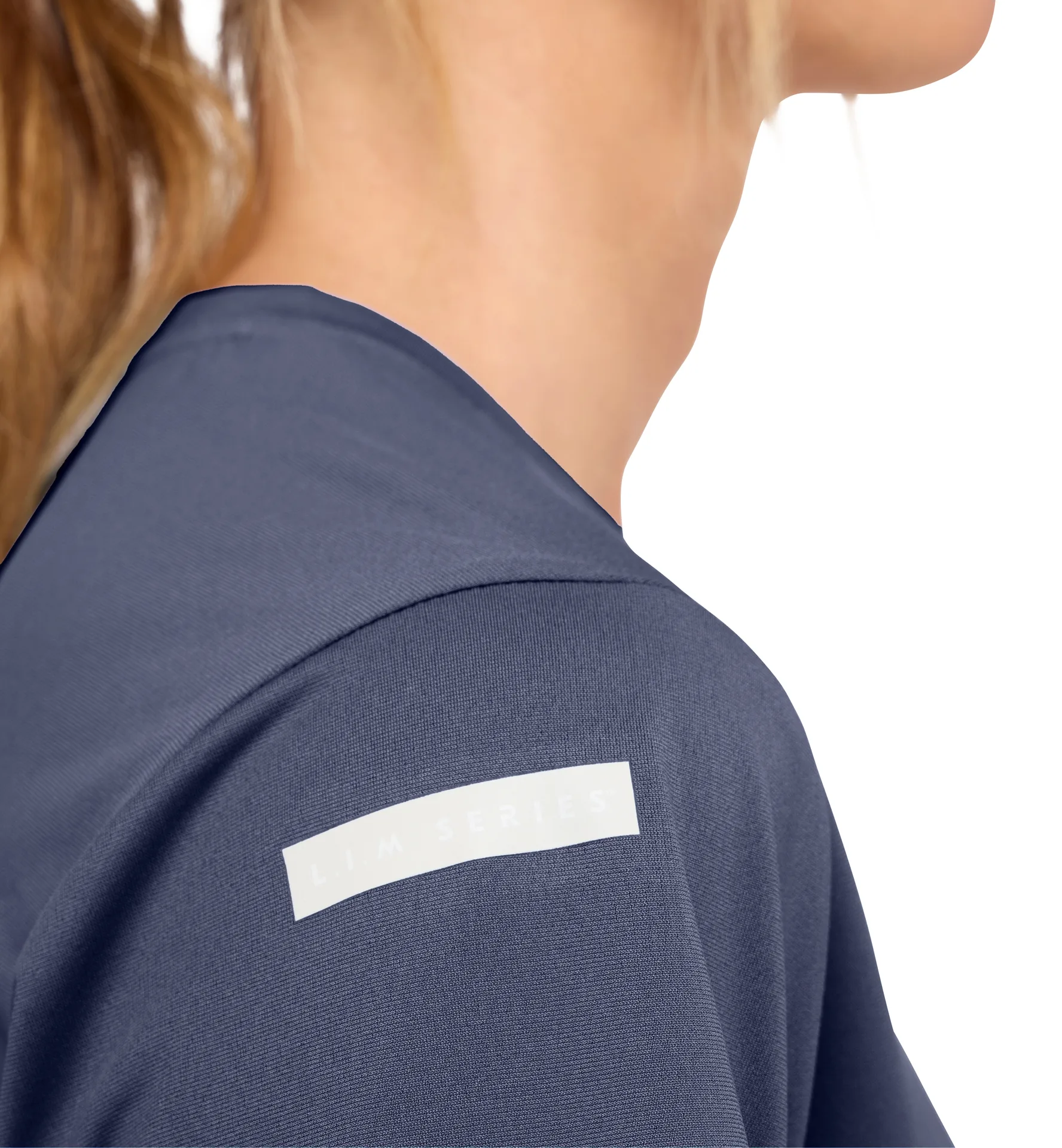 L.I.M Tech Tee Women Tarn Blue