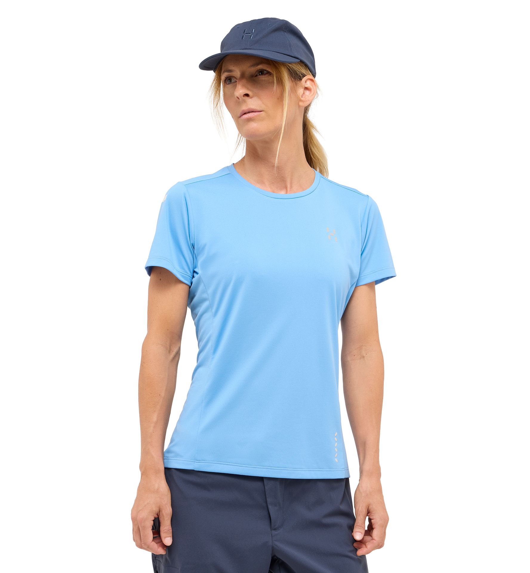 L.I.M Tech Tee Women Sky Blue