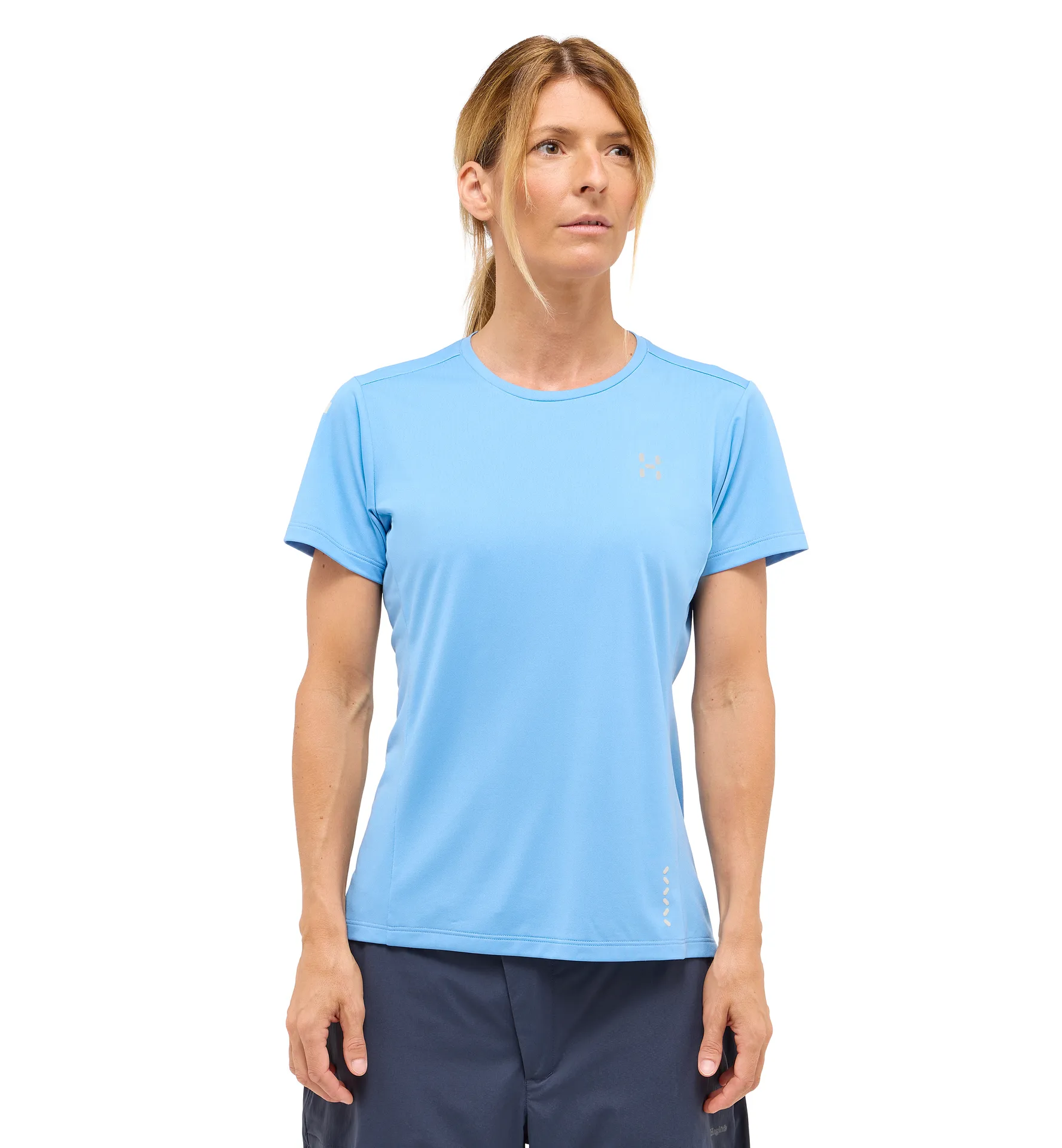 L.I.M Tech Tee Women Sky Blue