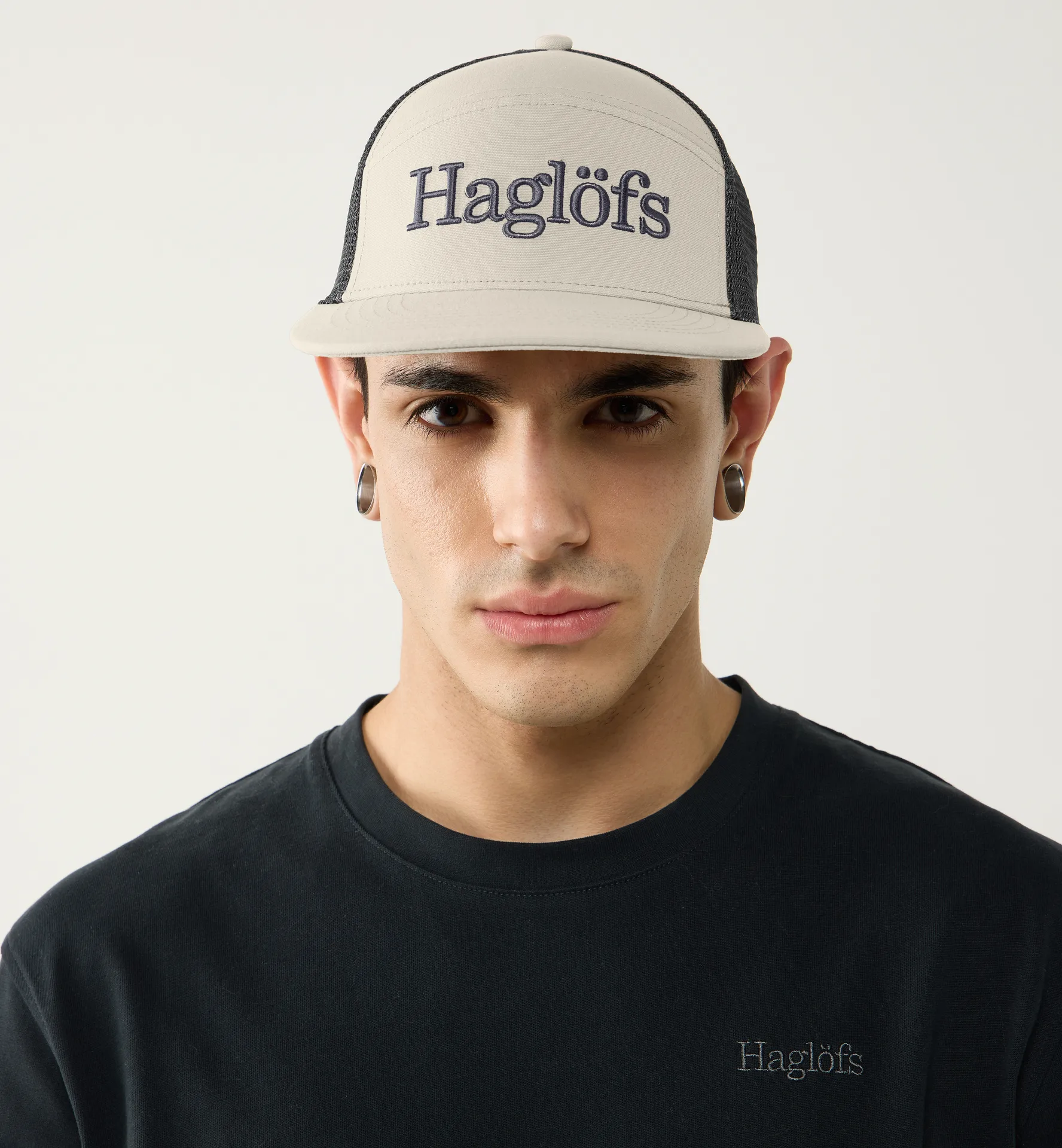 Haglöfs Trucker Cap Chalk Beige/Magnetite