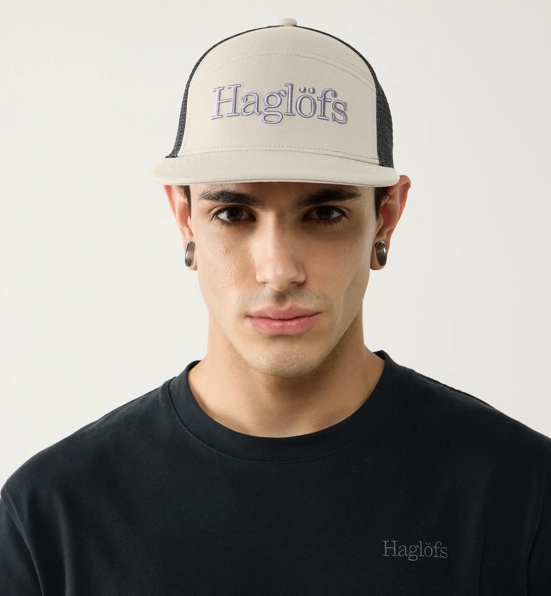 Haglöfs Trucker Cap Chalk Beige/Magnetite