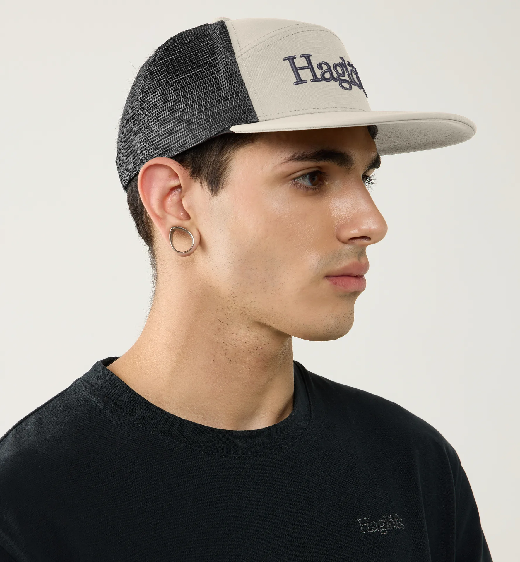 Haglöfs Trucker Cap Chalk Beige/Magnetite