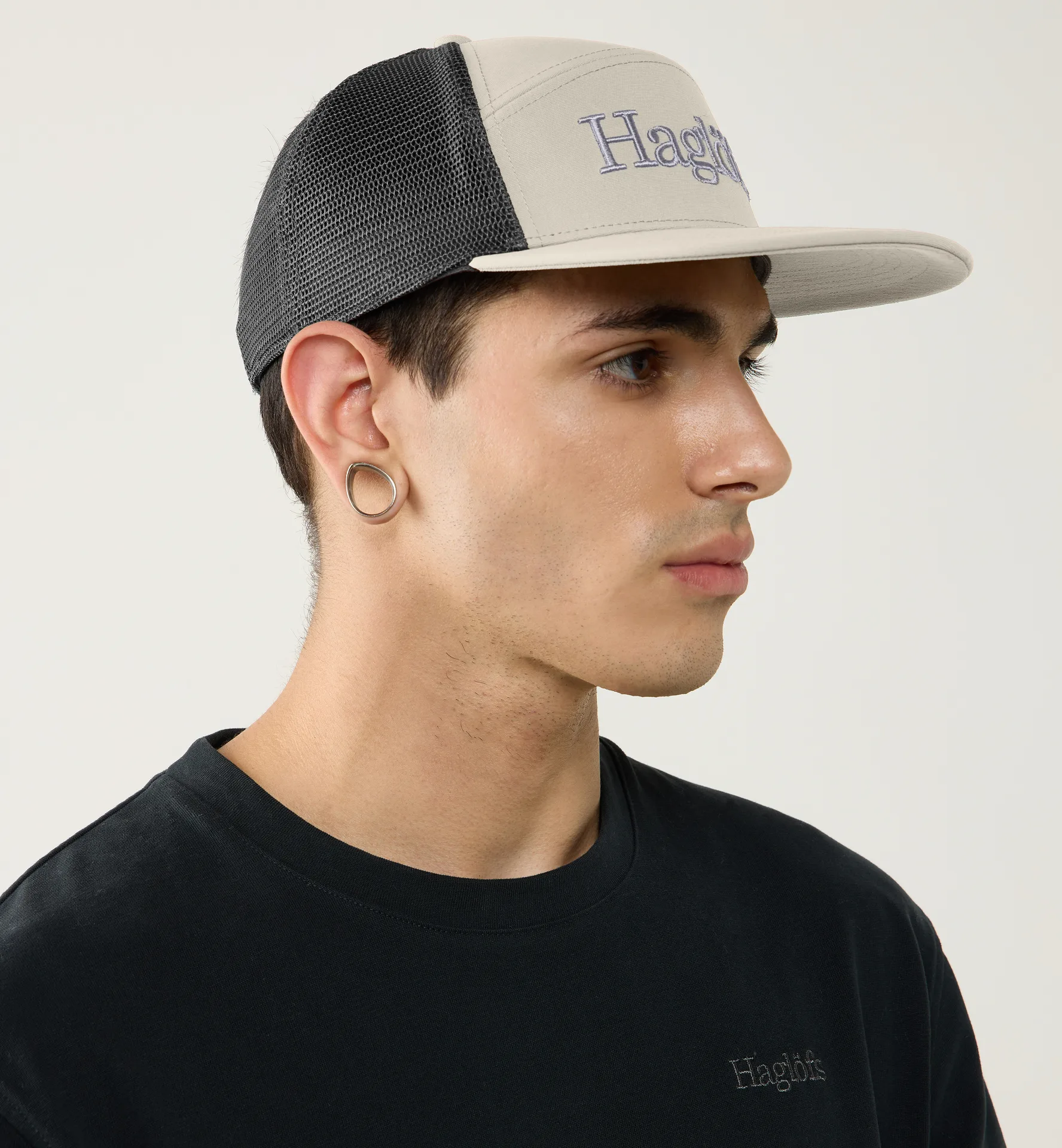 Haglöfs Trucker Cap Chalk Beige/Magnetite