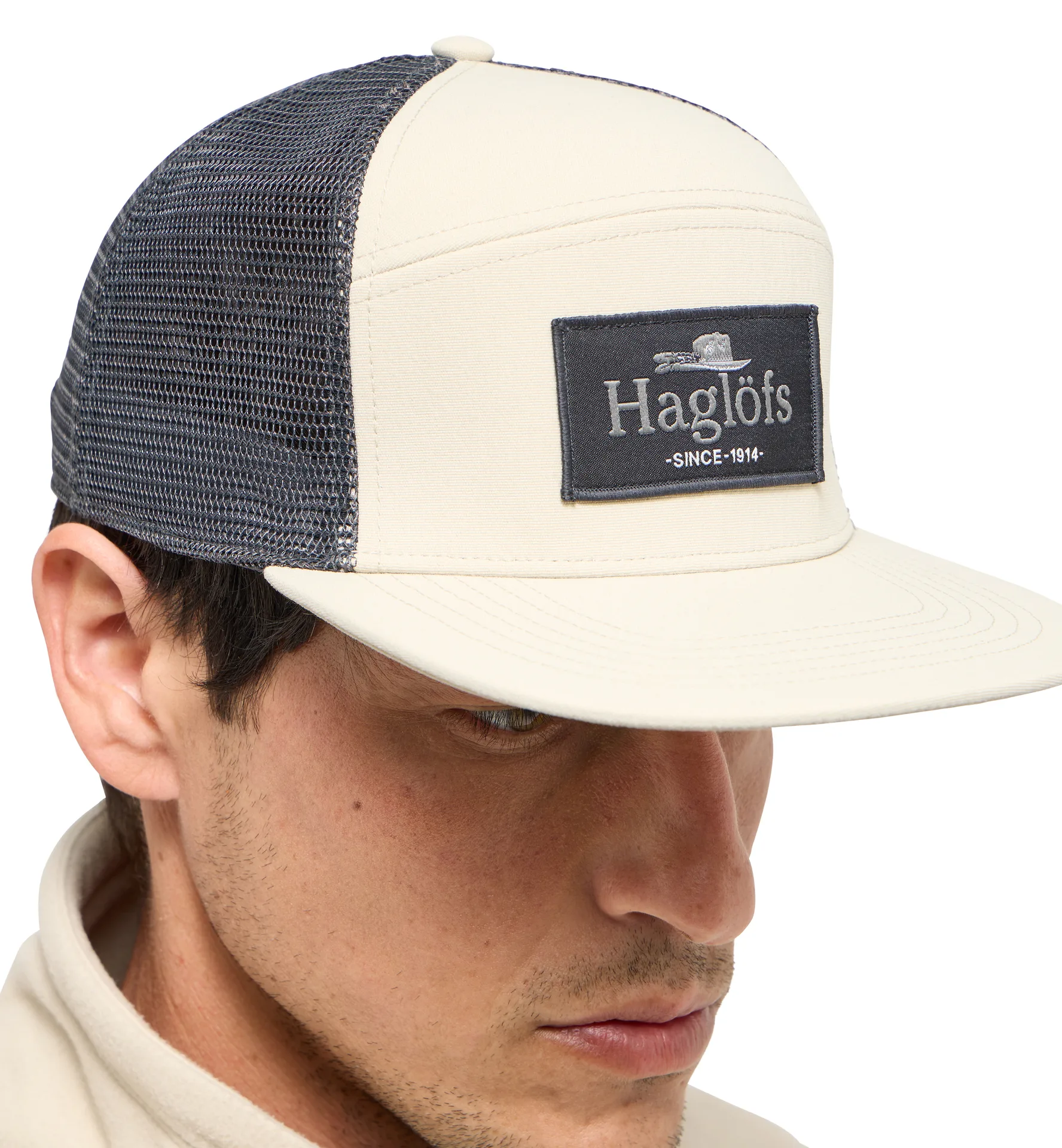 Haglöfs Trucker Cap Chalk Beige/Magnetite