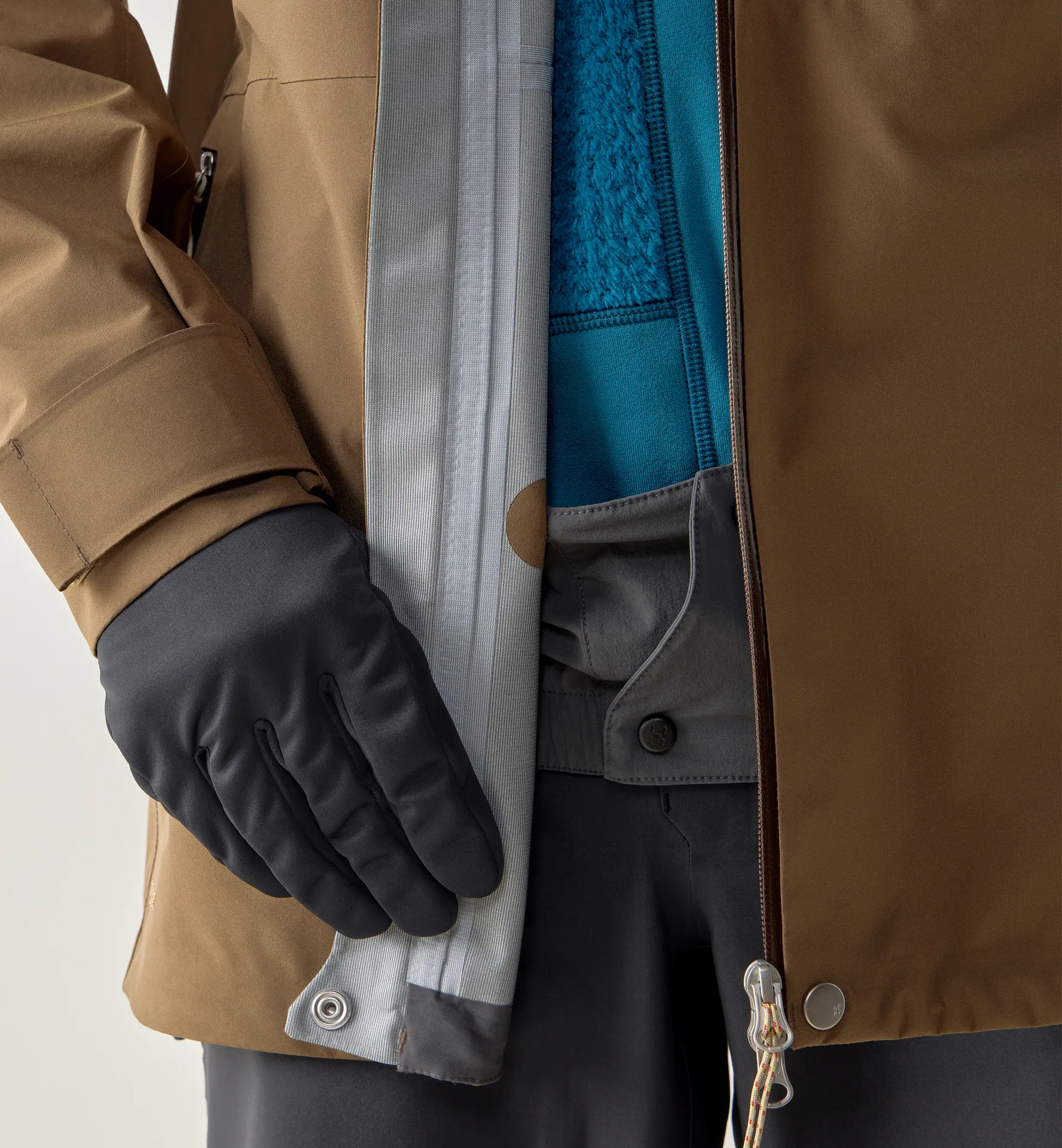 Alper Proof Jacket Men Teak Brown