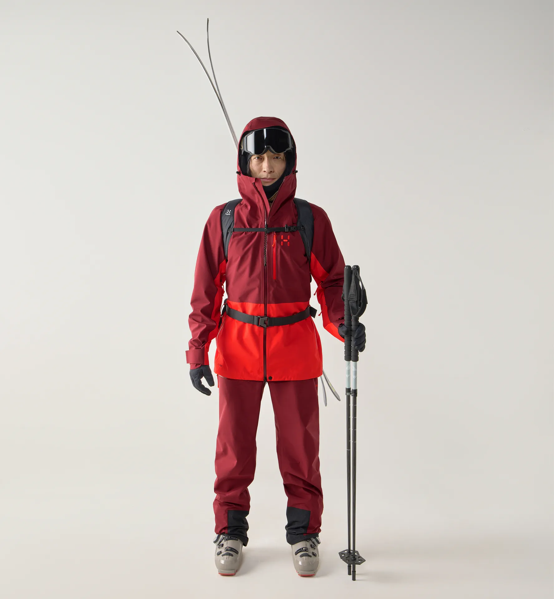 Alper Proof Jacket Men Carmine Red/Tech Red