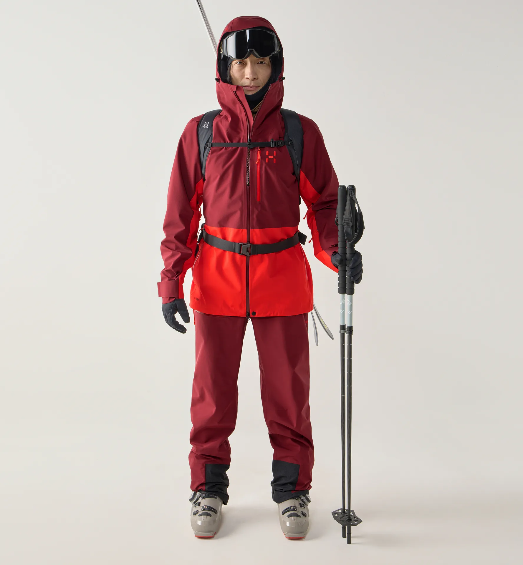 Alper Proof Jacket Men Carmine Red/Tech Red