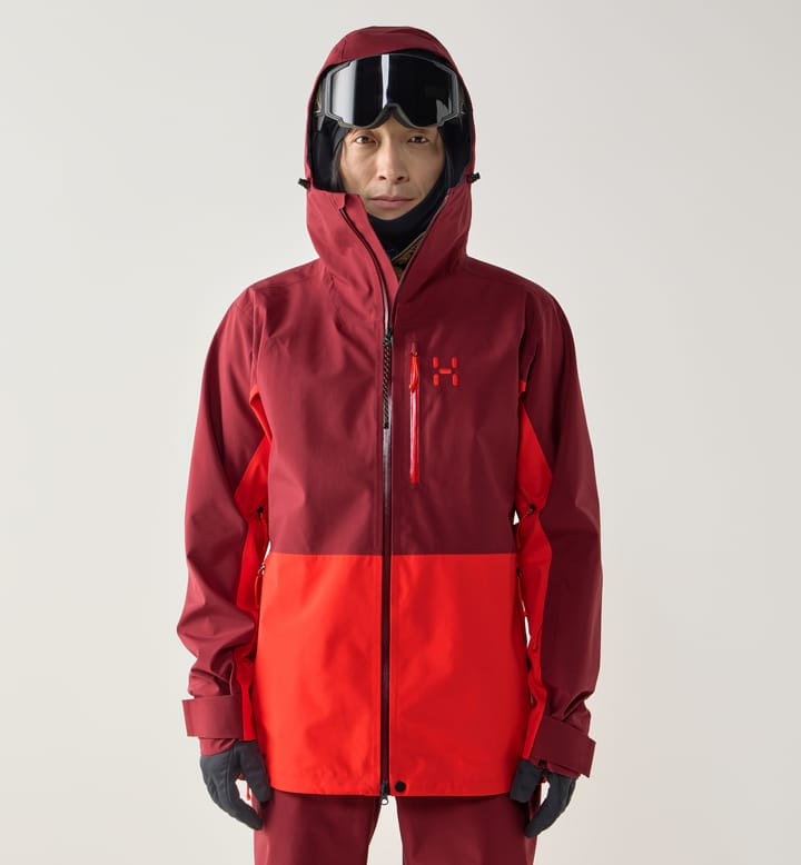Alper Proof Jacket Men Carmine Red/Tech Red