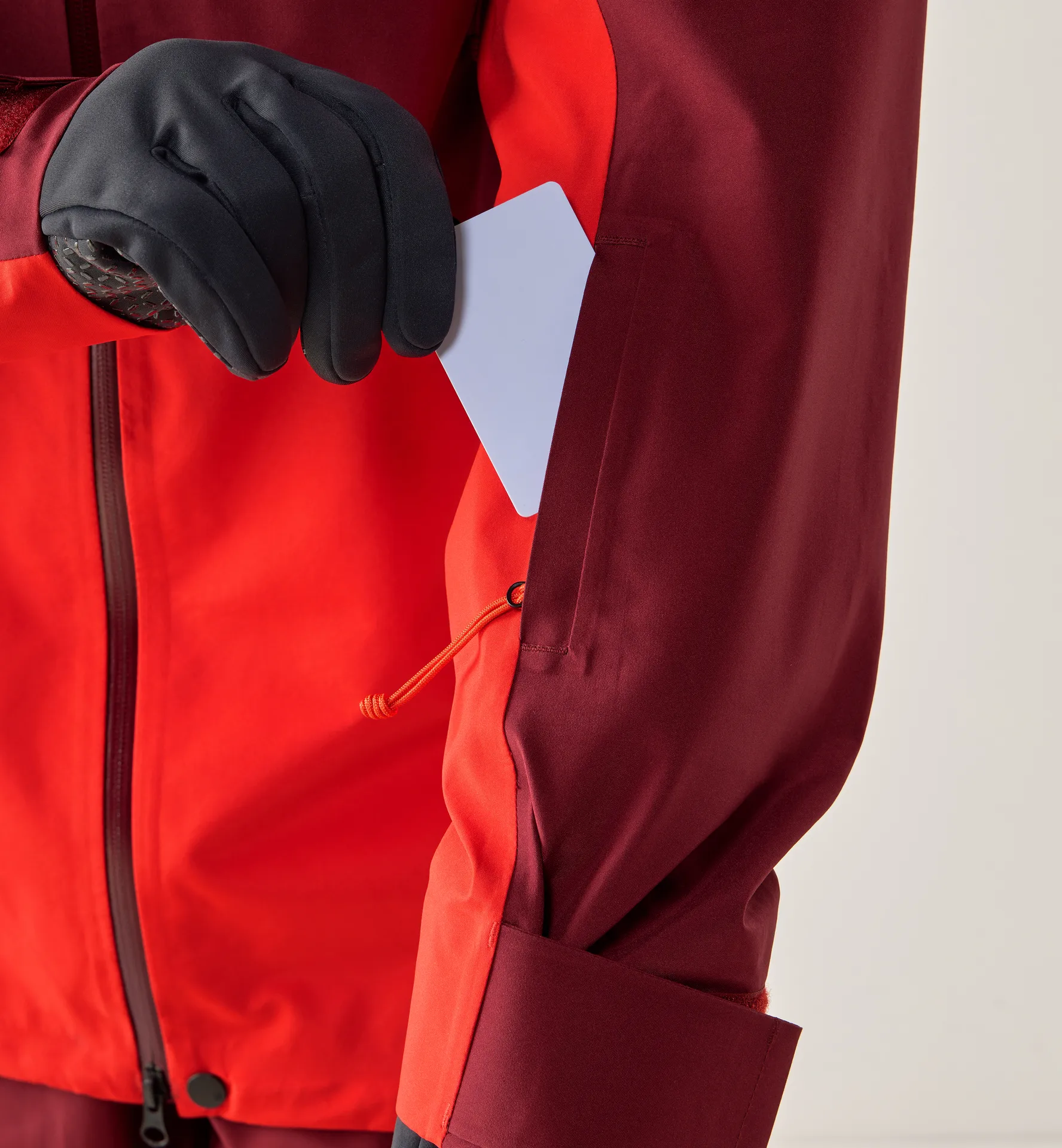 Alper Proof Jacket Men Carmine Red/Tech Red