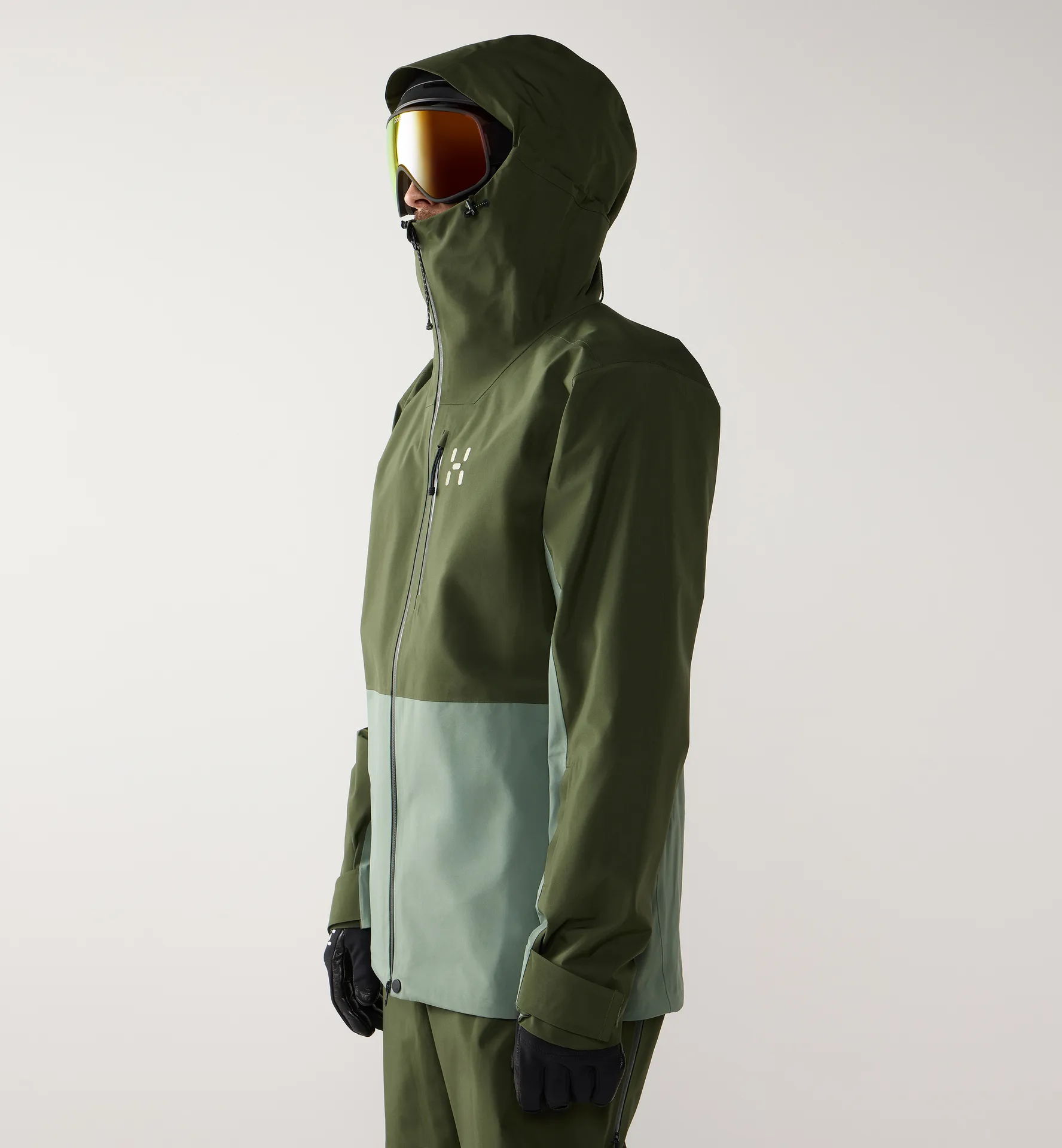 Alper Proof Jacket Men Seaweed Green/Chlorophyll Green