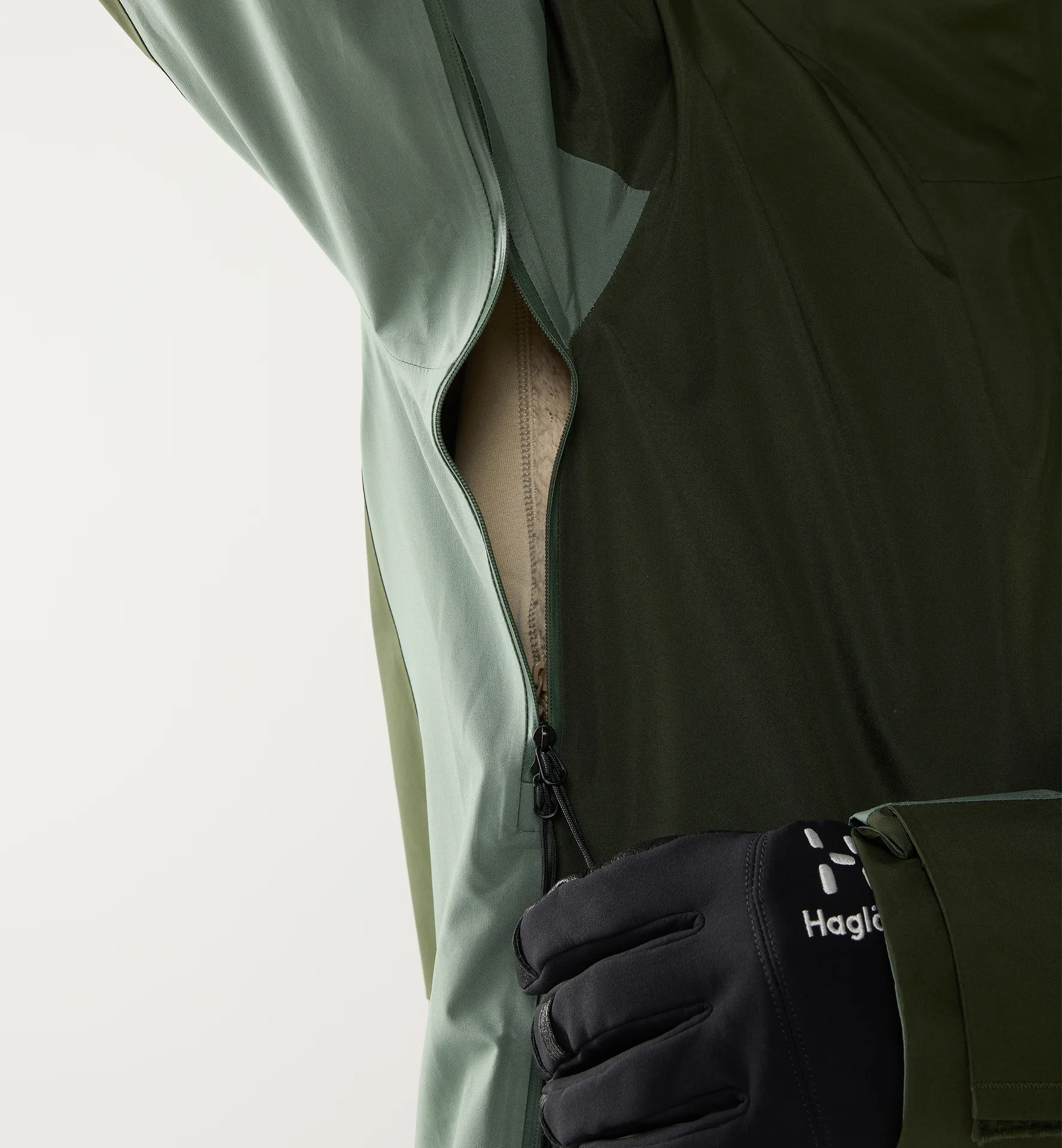 Alper Proof Jacket Men Seaweed Green/Chlorophyll Green