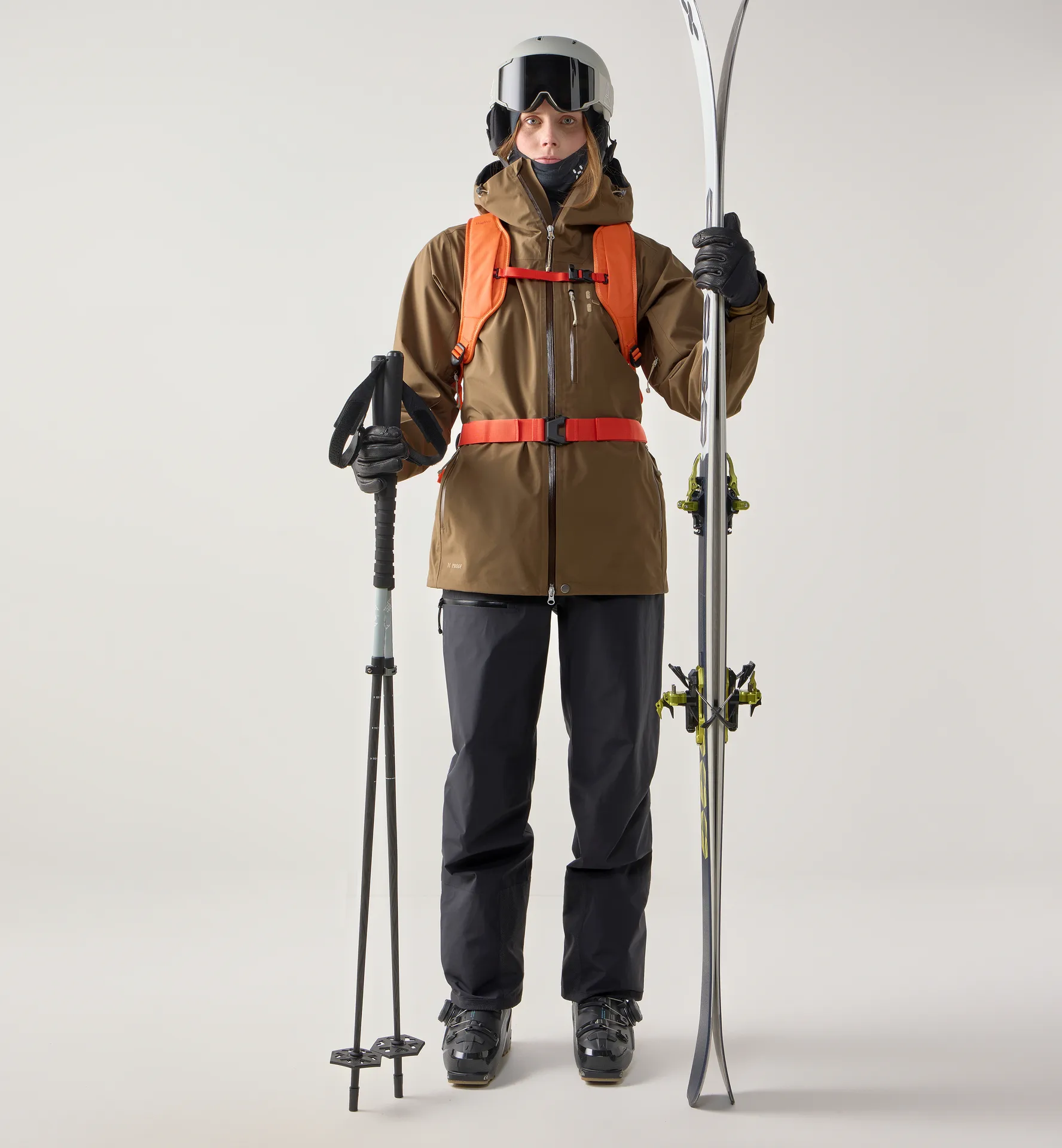 Alper Proof Jacket Women Teak Brown