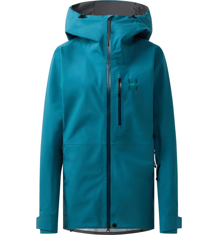 Alper Proof Jacket Women Deep Teal Alper Proof Jacket Women Deep Teal