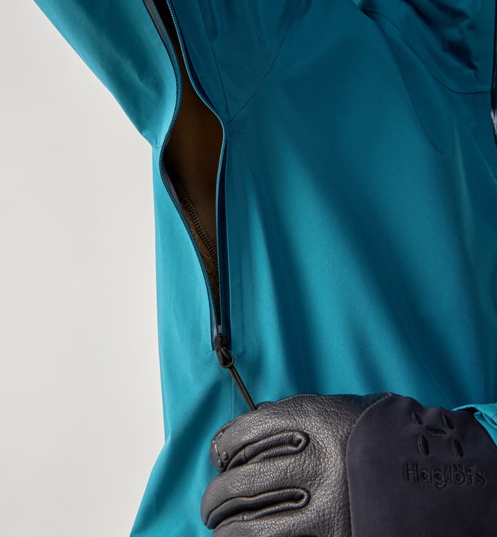 Alper Proof Jacket Women Deep Teal Alper Proof Jacket Women Deep Teal