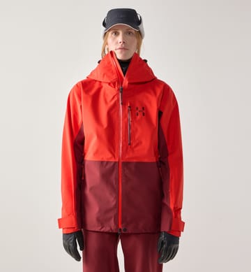 Alper Proof Jacket Women Tech Red/Carmine Red