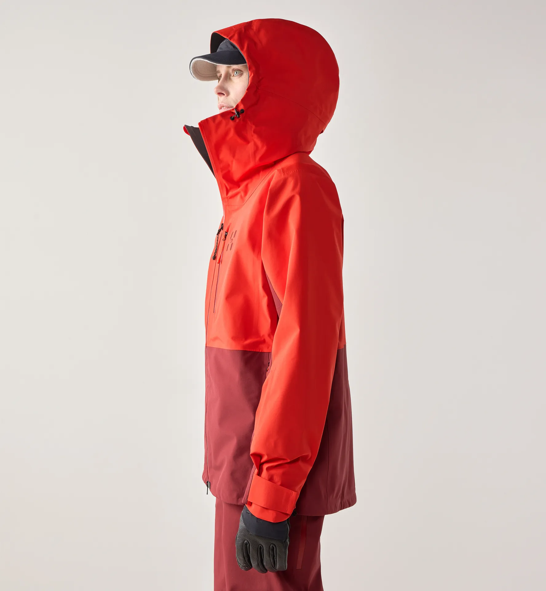 Alper Proof Jacket Women Tech Red/Carmine Red