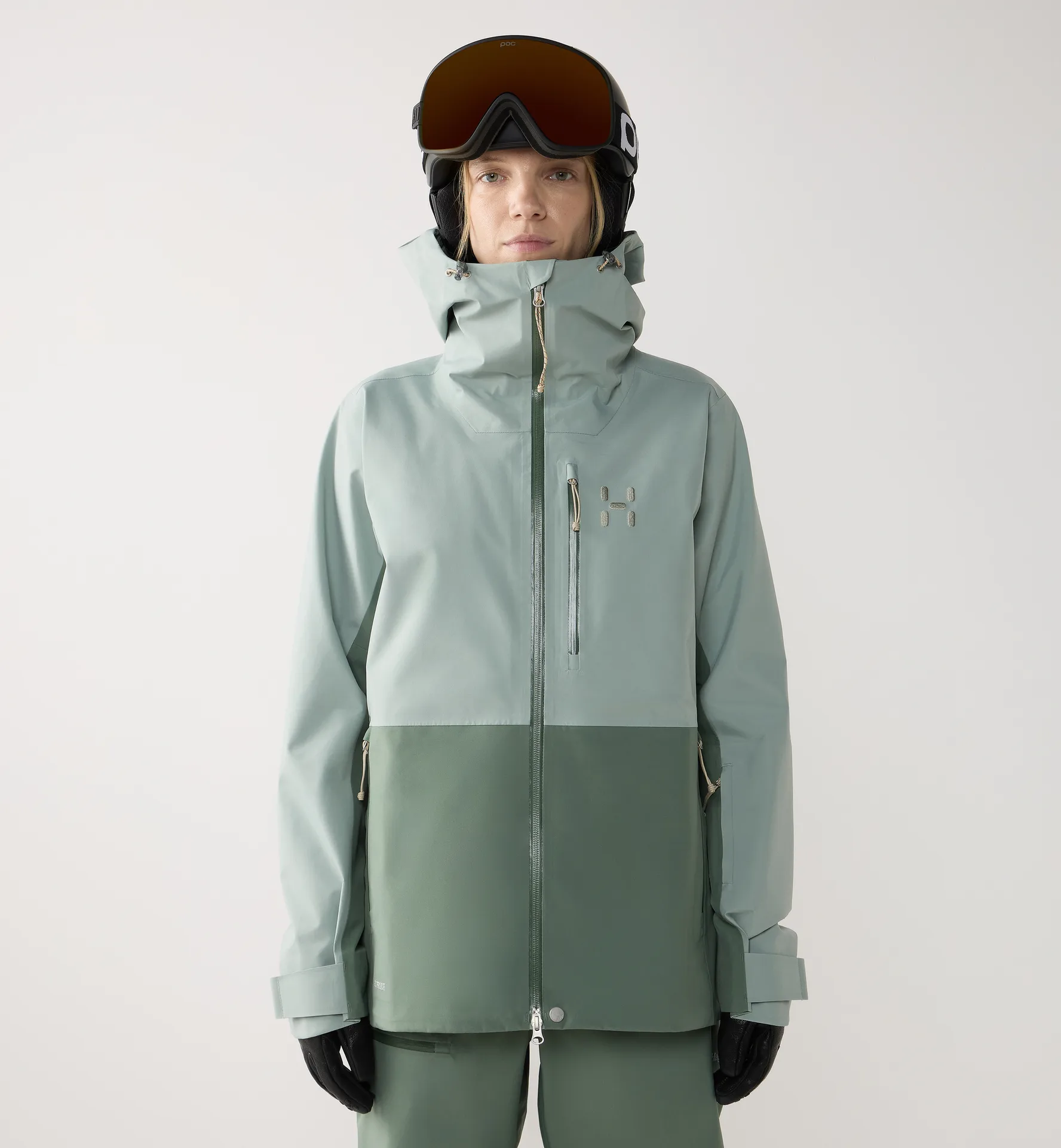 Alper Proof Jacket Women Dew Green/Chlorophyll Green