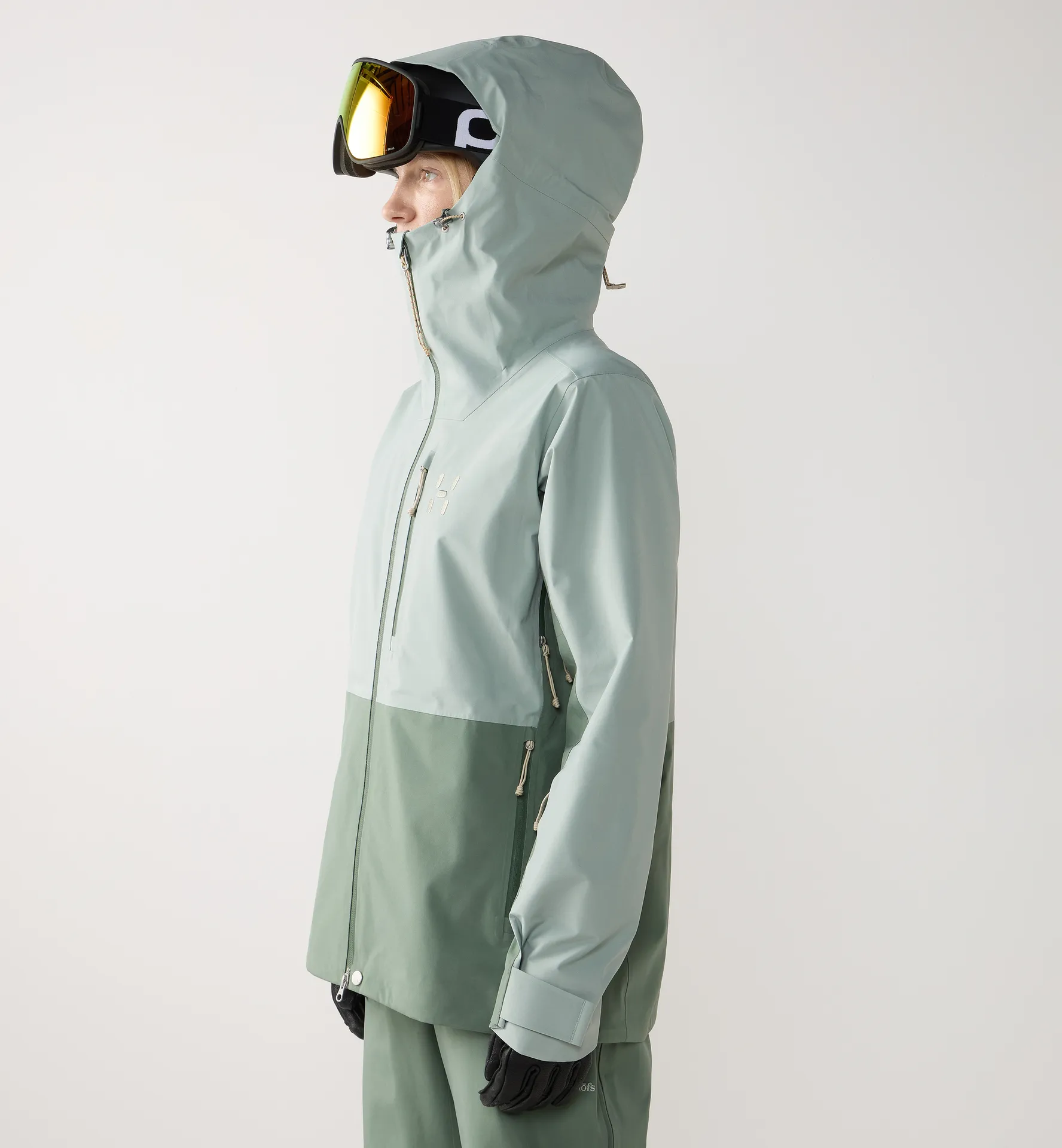 Alper Proof Jacket Women Dew Green/Chlorophyll Green