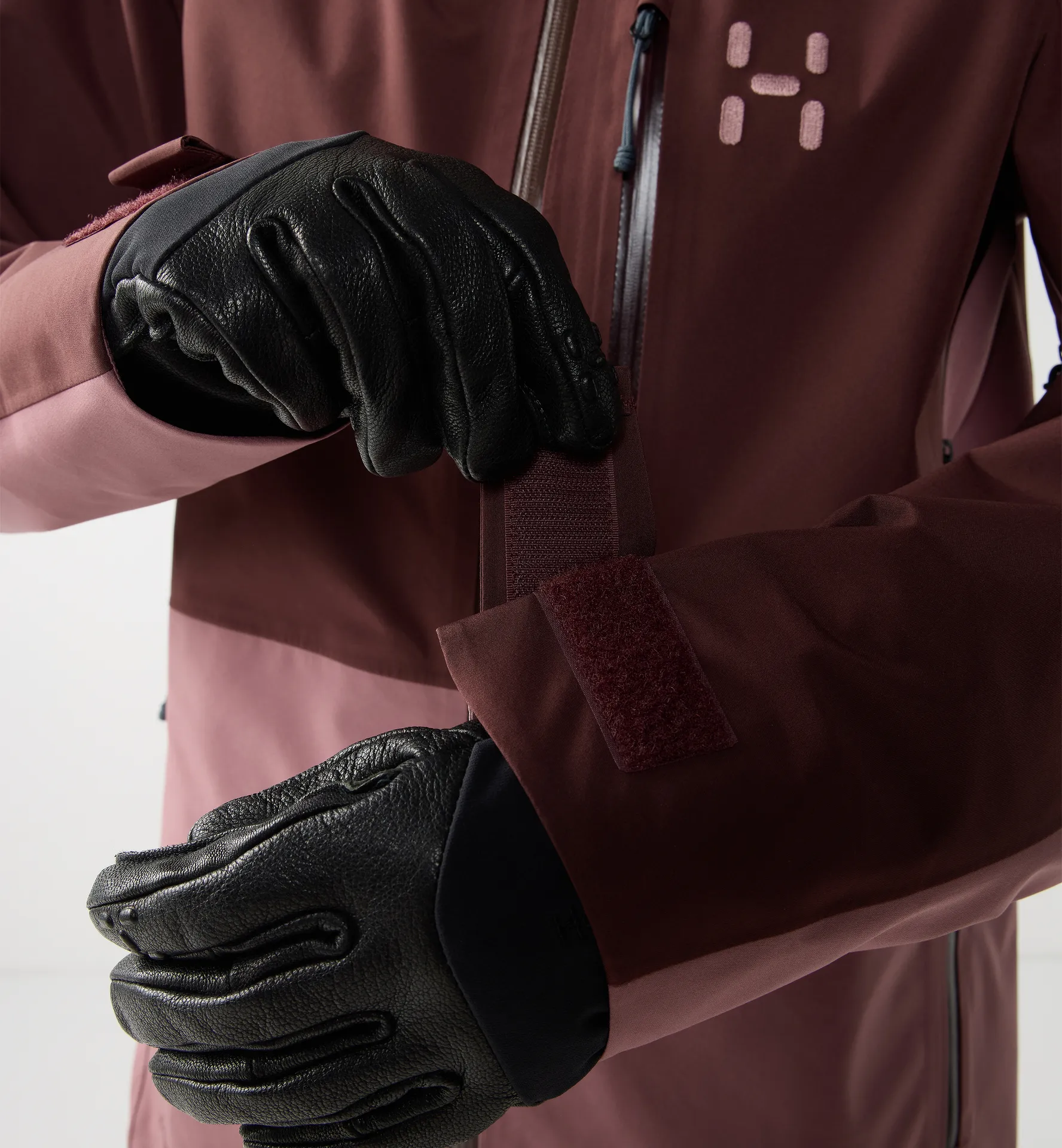 Alper Proof Jacket Women Maroon Trail / Misty Mauve