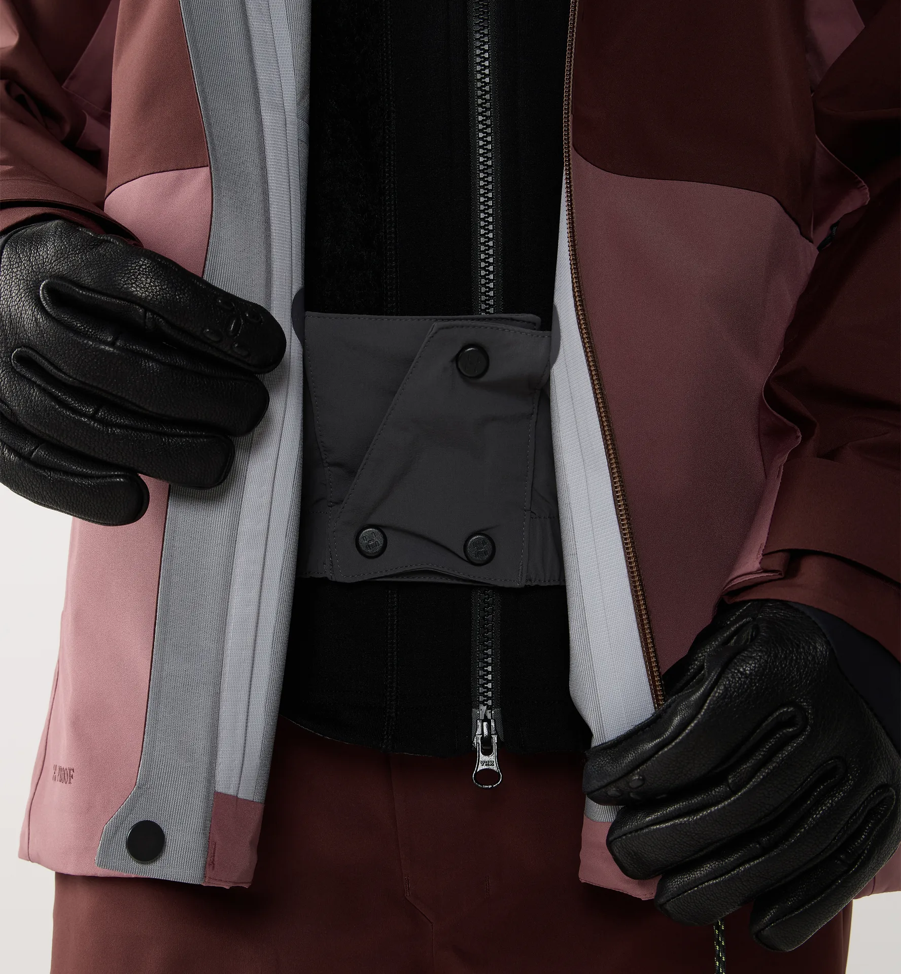 Alper Proof Jacket Women Maroon Trail / Misty Mauve