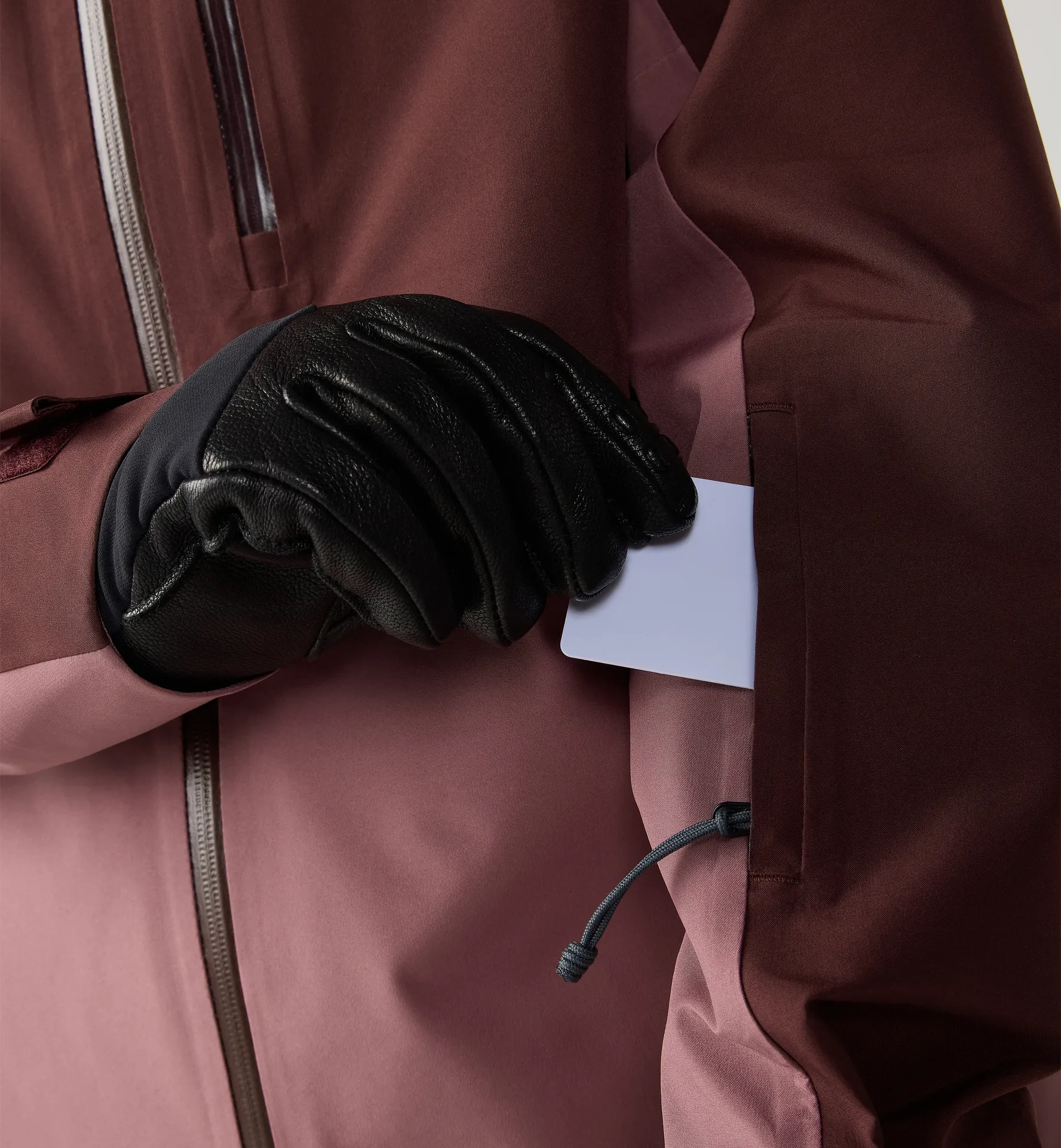 Alper Proof Jacket Women Maroon Trail / Misty Mauve