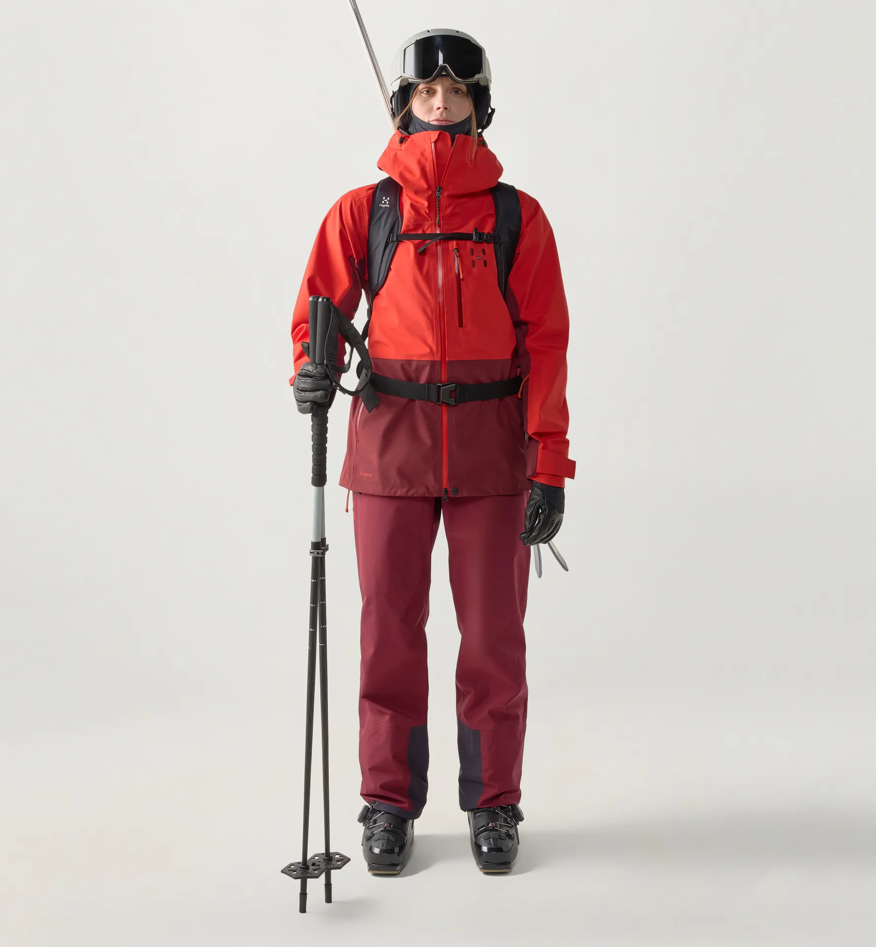 Alper Proof Pant Women Carmine Red