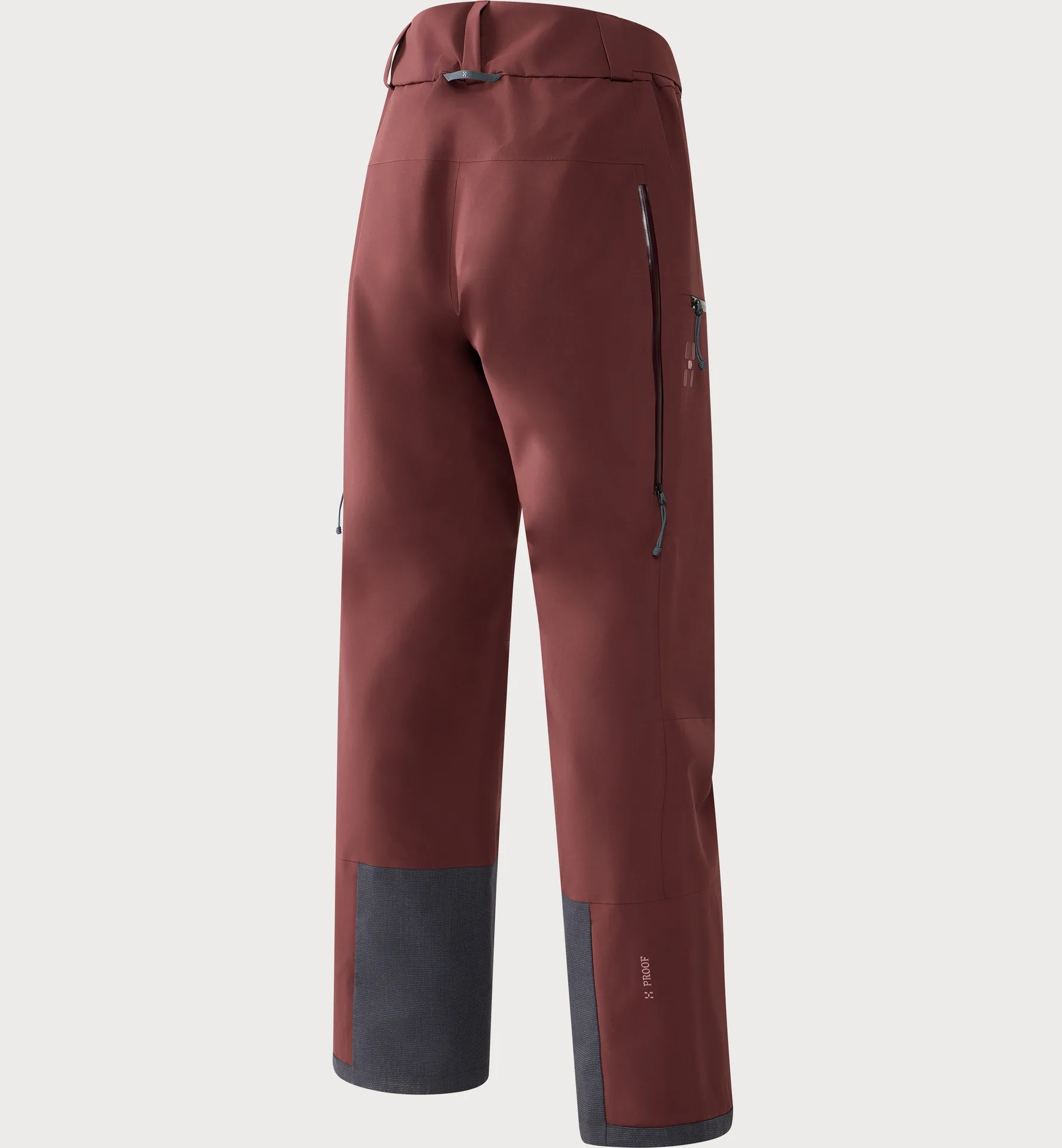 Alper Proof Pant Women Maroon Trail
