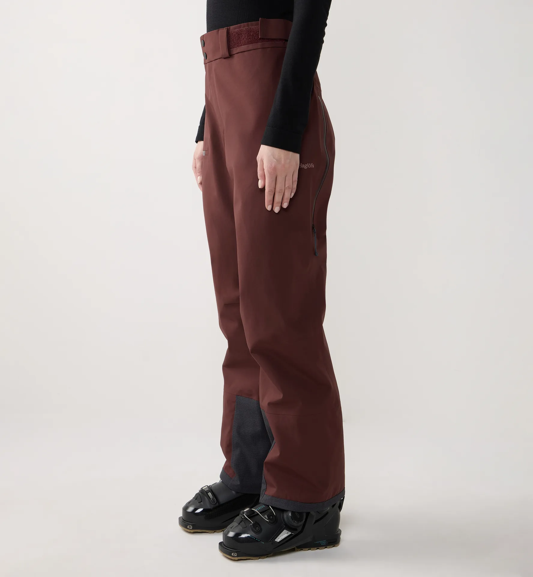 Alper Proof Pant Women Maroon Trail