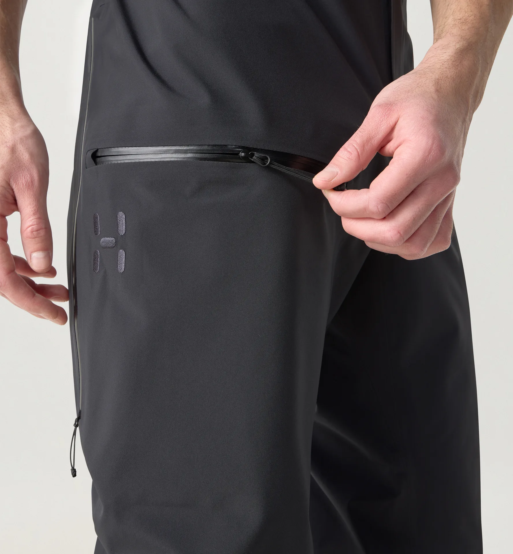 Alper Proof Pant Men | True Black | Ski | Snowboarding | Shell
