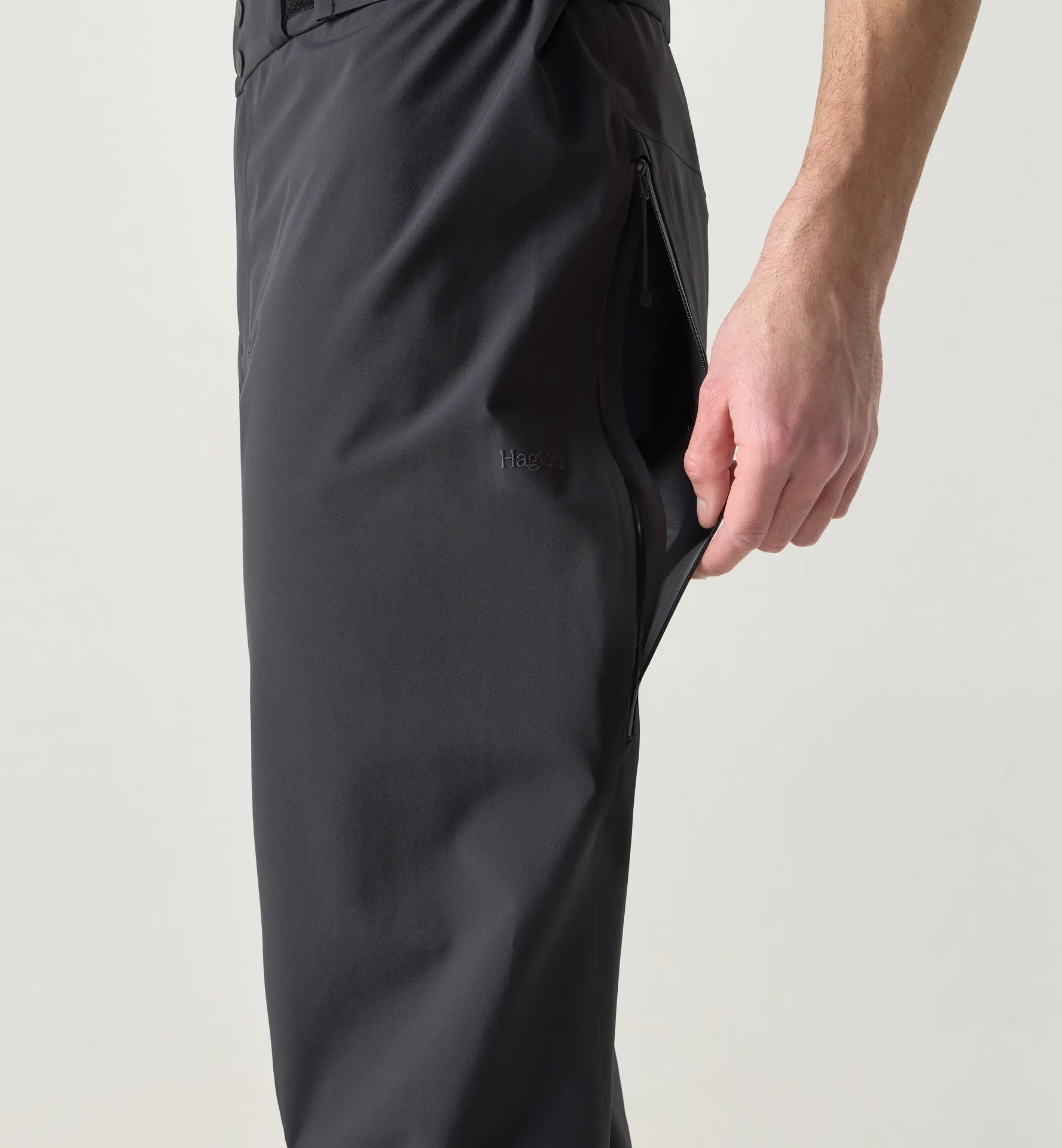 Alper Proof Pant Men | True Black | Ski | Snowboarding | Shell