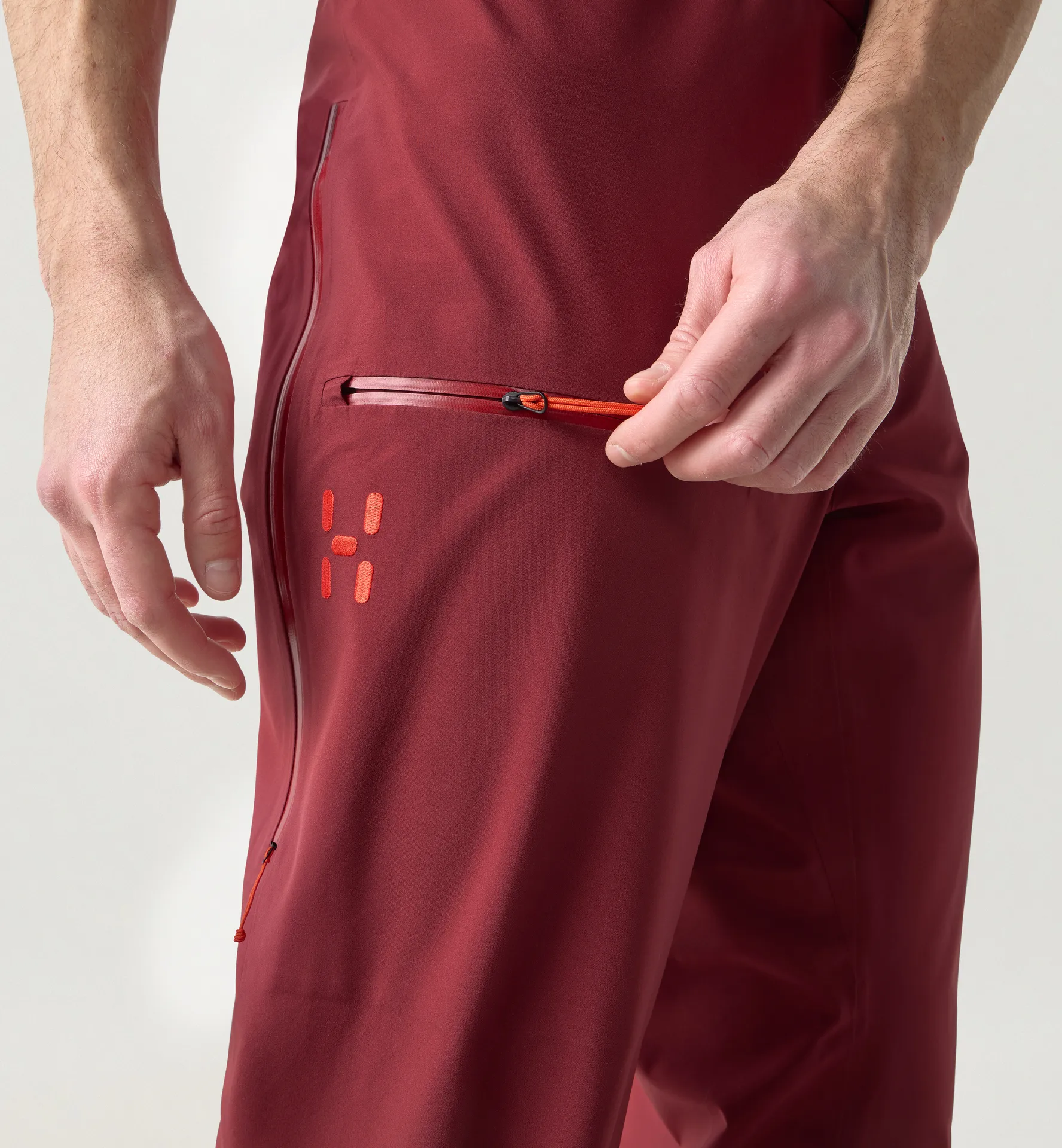 Alper Proof Pant Men Carmine Red