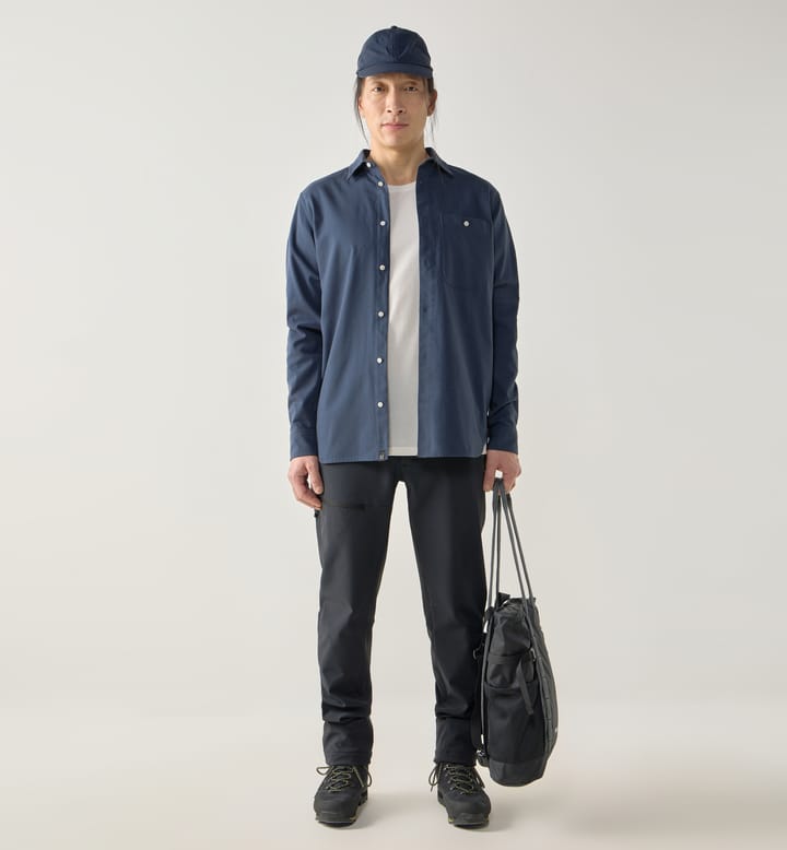 Virke Flannel Shirt Men Tarn Blue Virke Flannel Shirt Men Tarn Blue